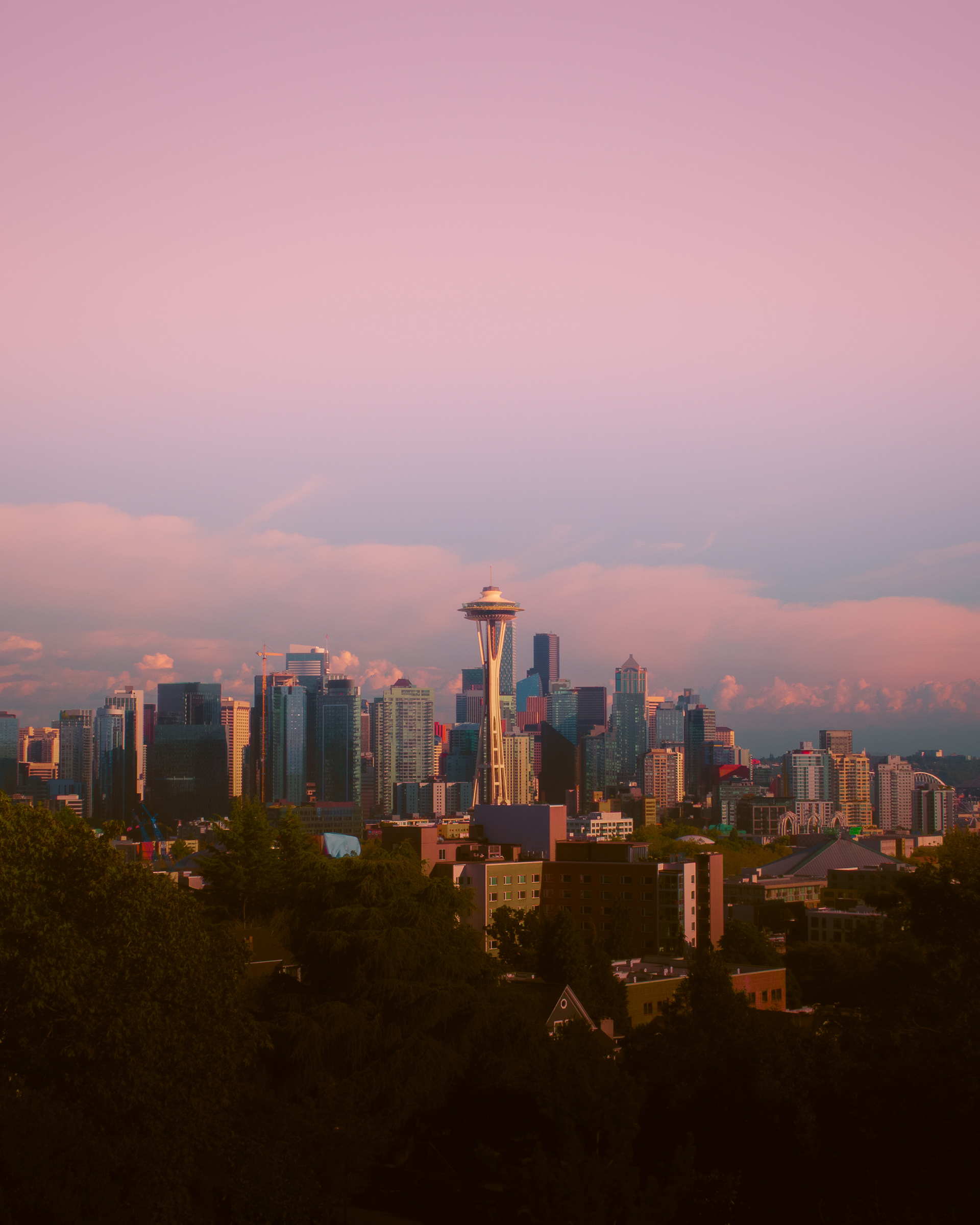September 2026 - Downtown Seattle skyline captured from Kerry Park.