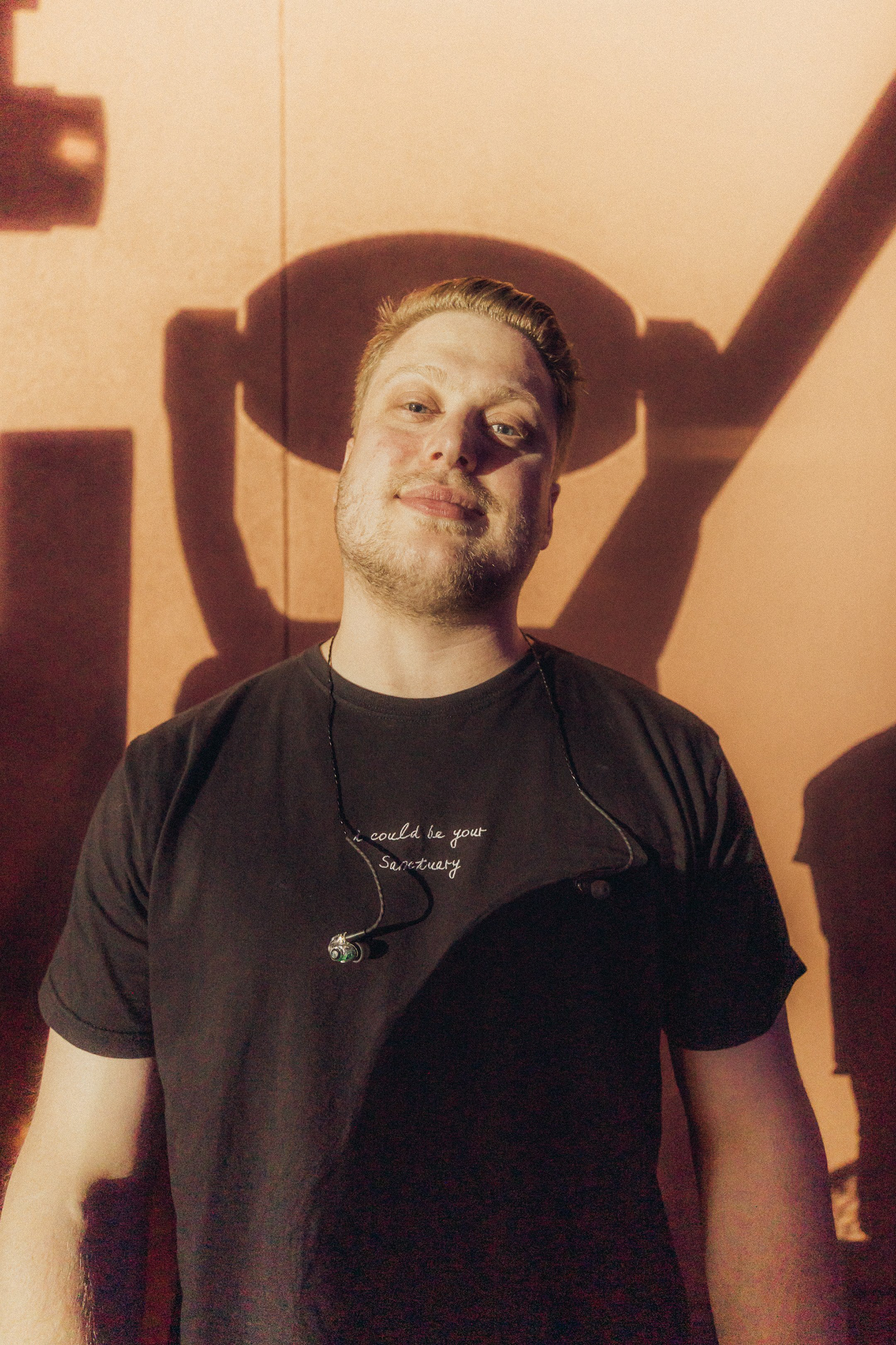 DJ Amidy backstage at the Lost in Dreams Festival. Captured moments before the artist’s performance in Las Vegas.