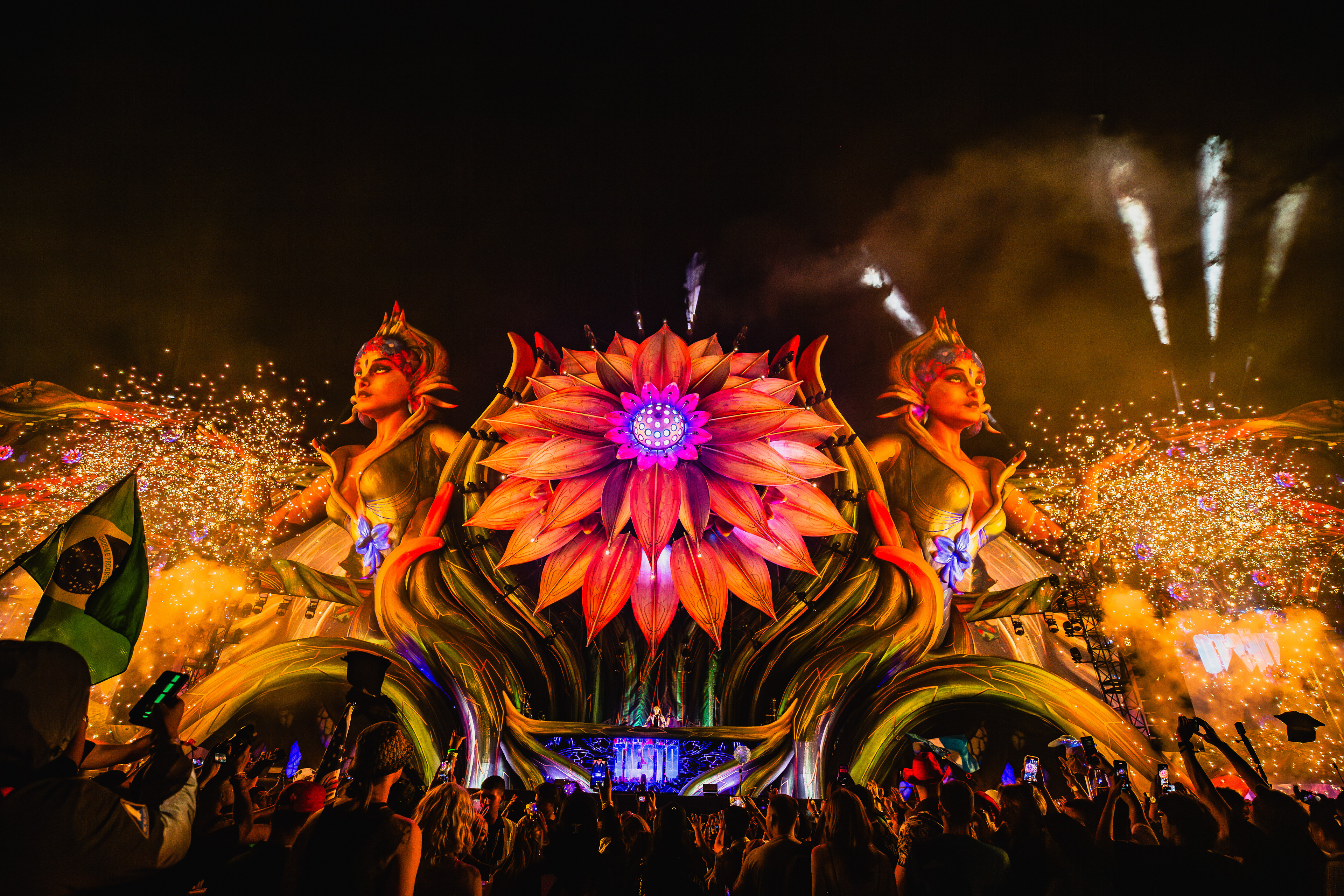 May 2022 - Tiesto performs on the main stage at Kinetic Field during the Electric Daisy Carnival Music Festival at the Las Vegas Motor Speedway in Las Vegas, NV. 