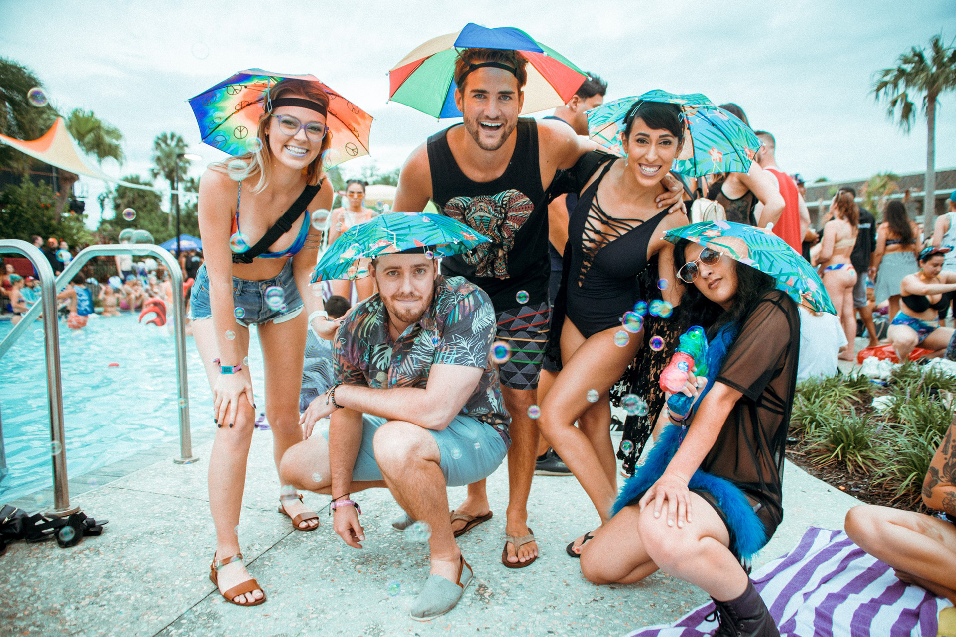 Unique fan engagement at HomeBass Orlando. Capturing the colorful, social-first aesthetics of festival attendees. Presenting a vibrant, high-energy community that defines the Orlando summer season.