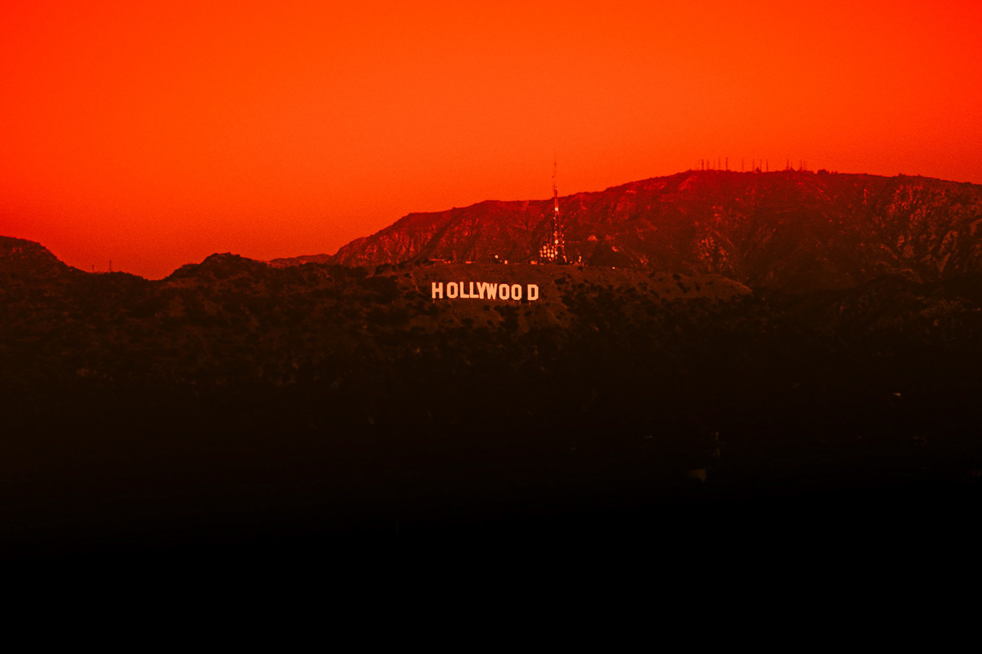 December 7, 2024 - Landscape photo of the Hollywood Sign in Los Angeles, California.