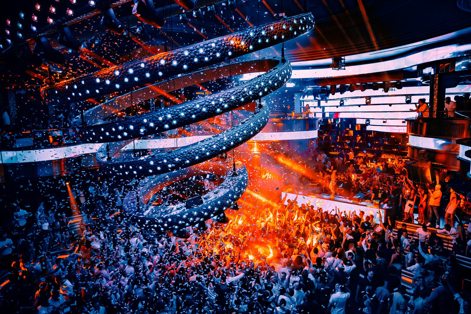 July 2022 - Capturing the high-octane energy of a Steve Aoki headline set at Omnia Nightclub in Las Vegas as confetti rains over the dance floor.