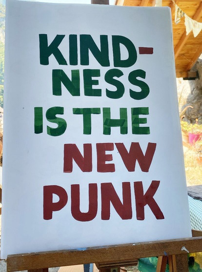 Format A3 "La tendresse est le nouveau punk"