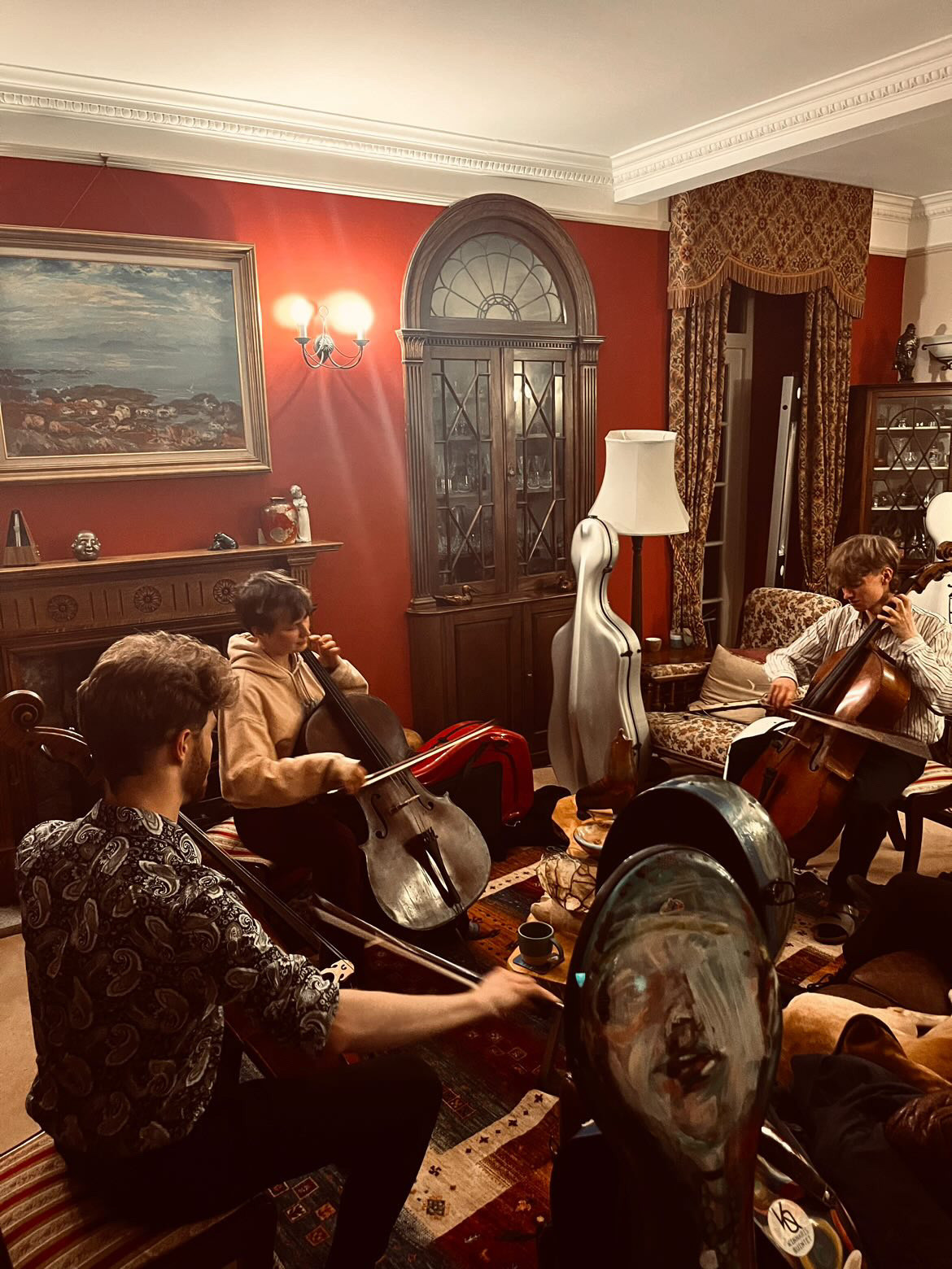 Trad Cello Session with Juliette Lemoine & Luca Sant-Angelo  | The Aboyne Cello Festival 2025