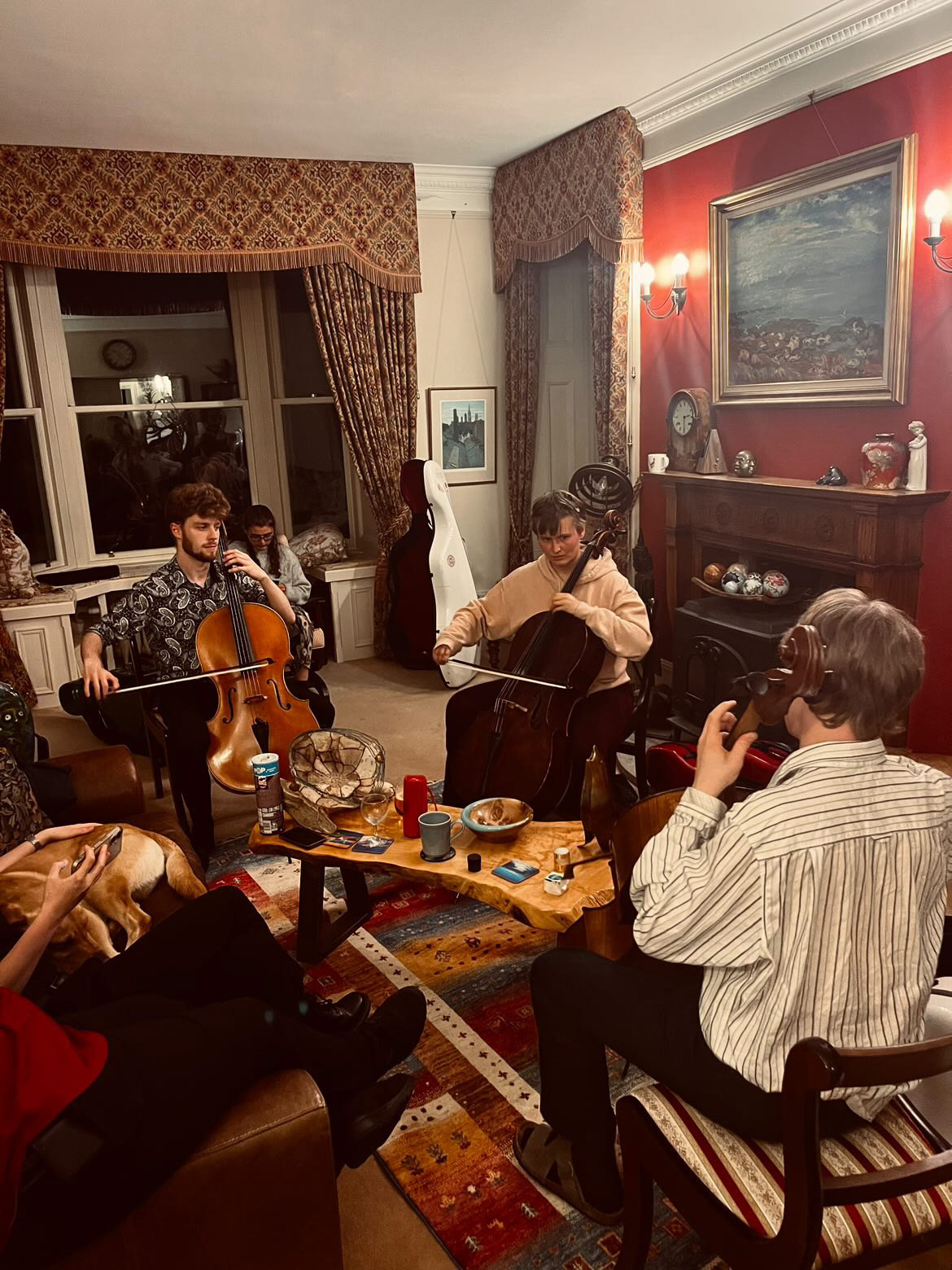 Trad Cello Session with Juliette Lemoine & Luca Sant-Angelo  | The Aboyne Cello Festival 2025