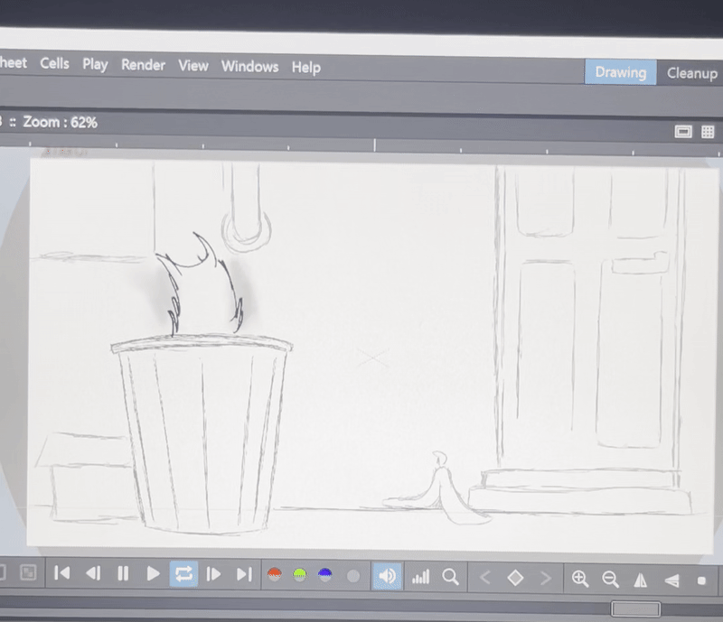 Test on OpenToonz