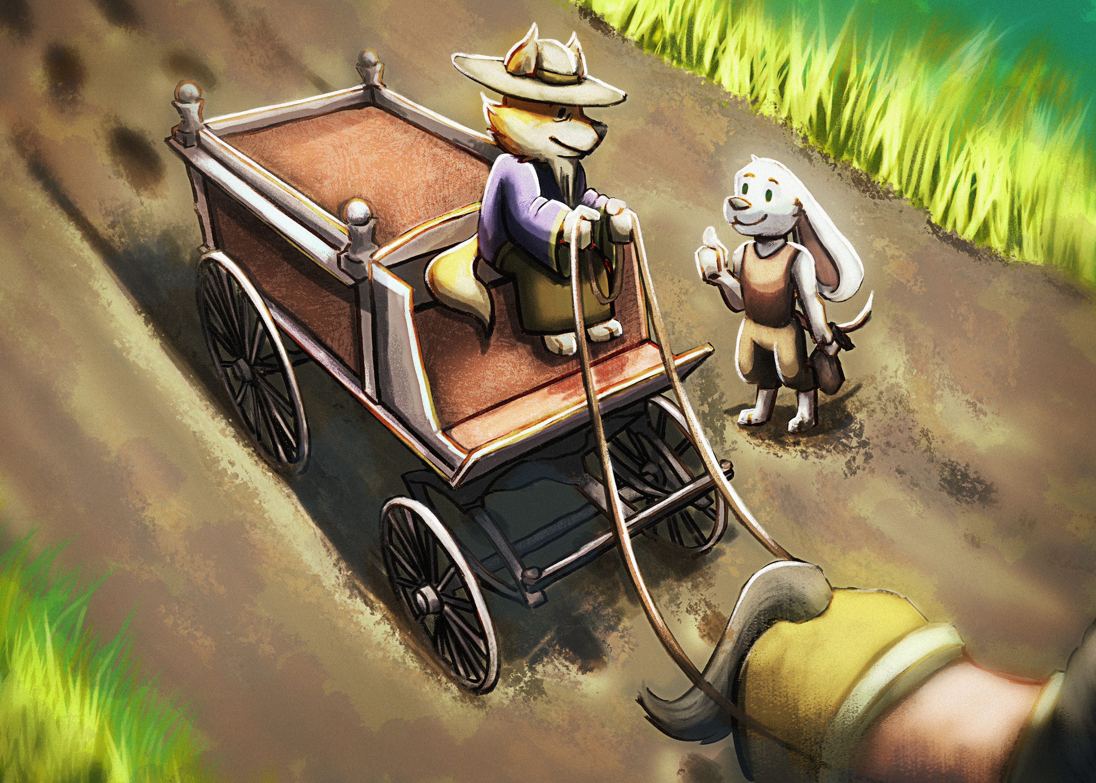 Story Moment (getting directions)
