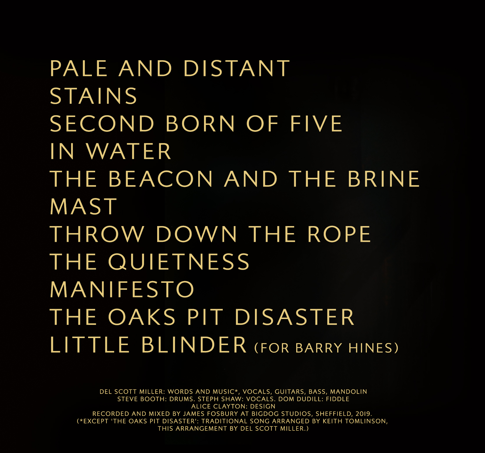 Album Back Cover
