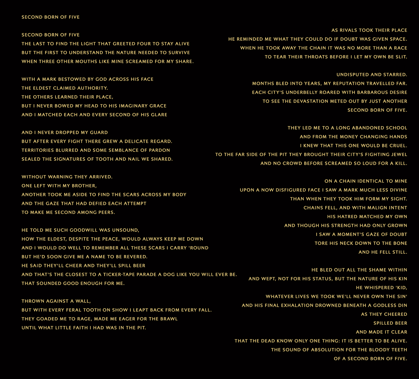 Album Inside Cover