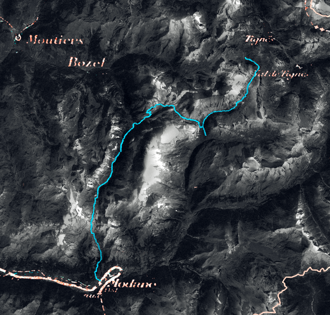the route