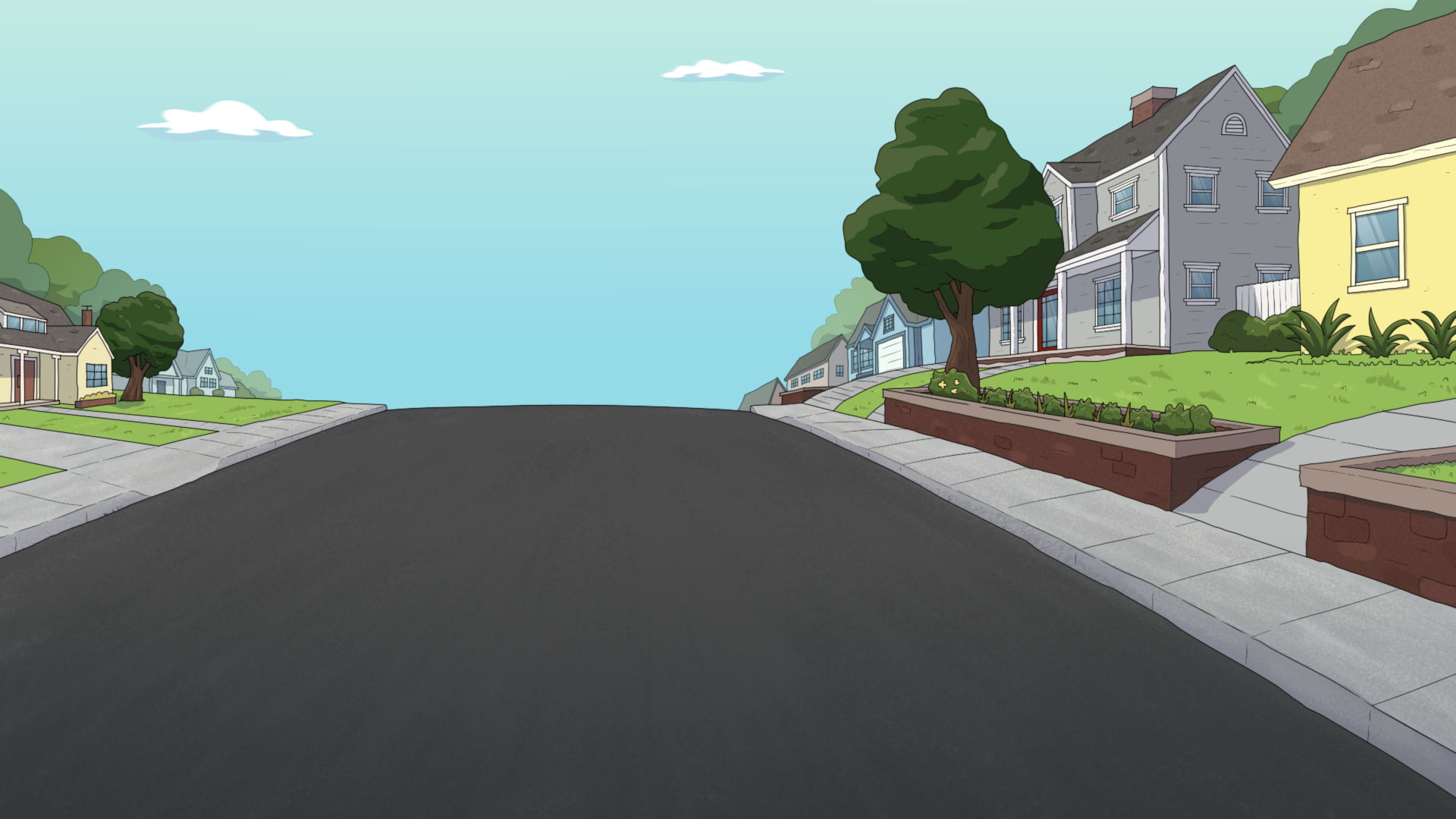 background design & painting, Toon Boom Harmony