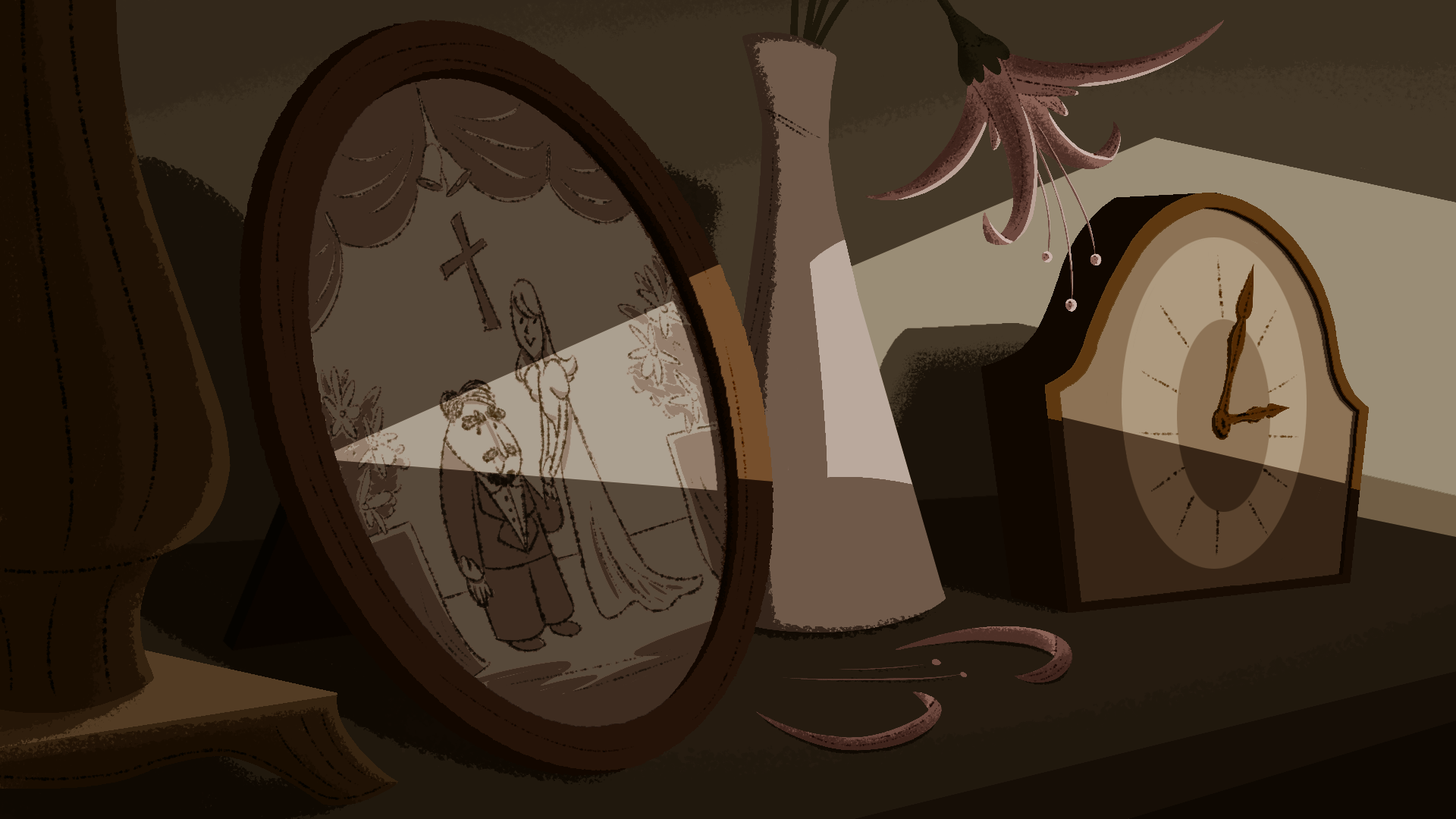 background design & painting, Adobe Photoshop