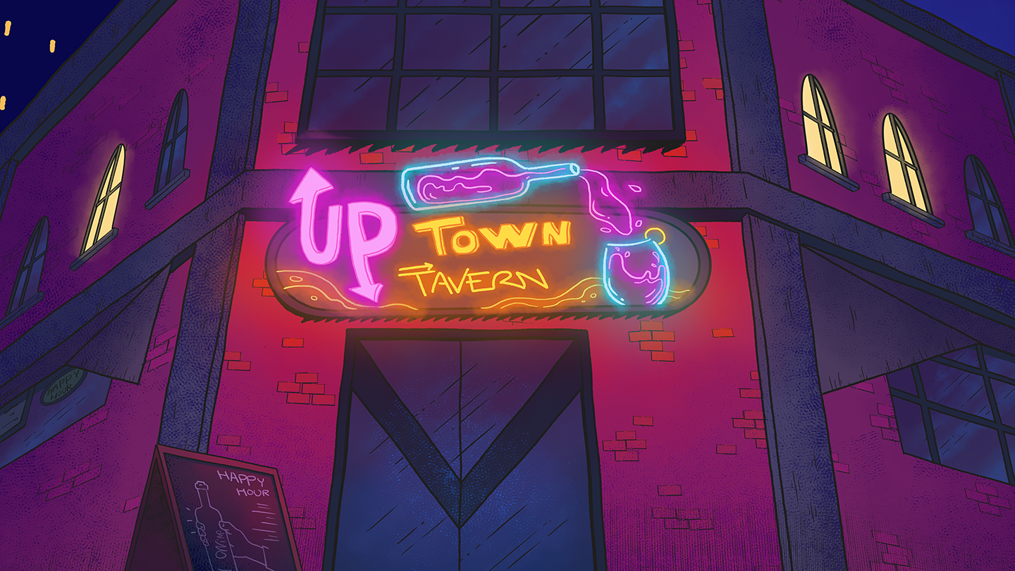 background painting, Adobe Photoshop