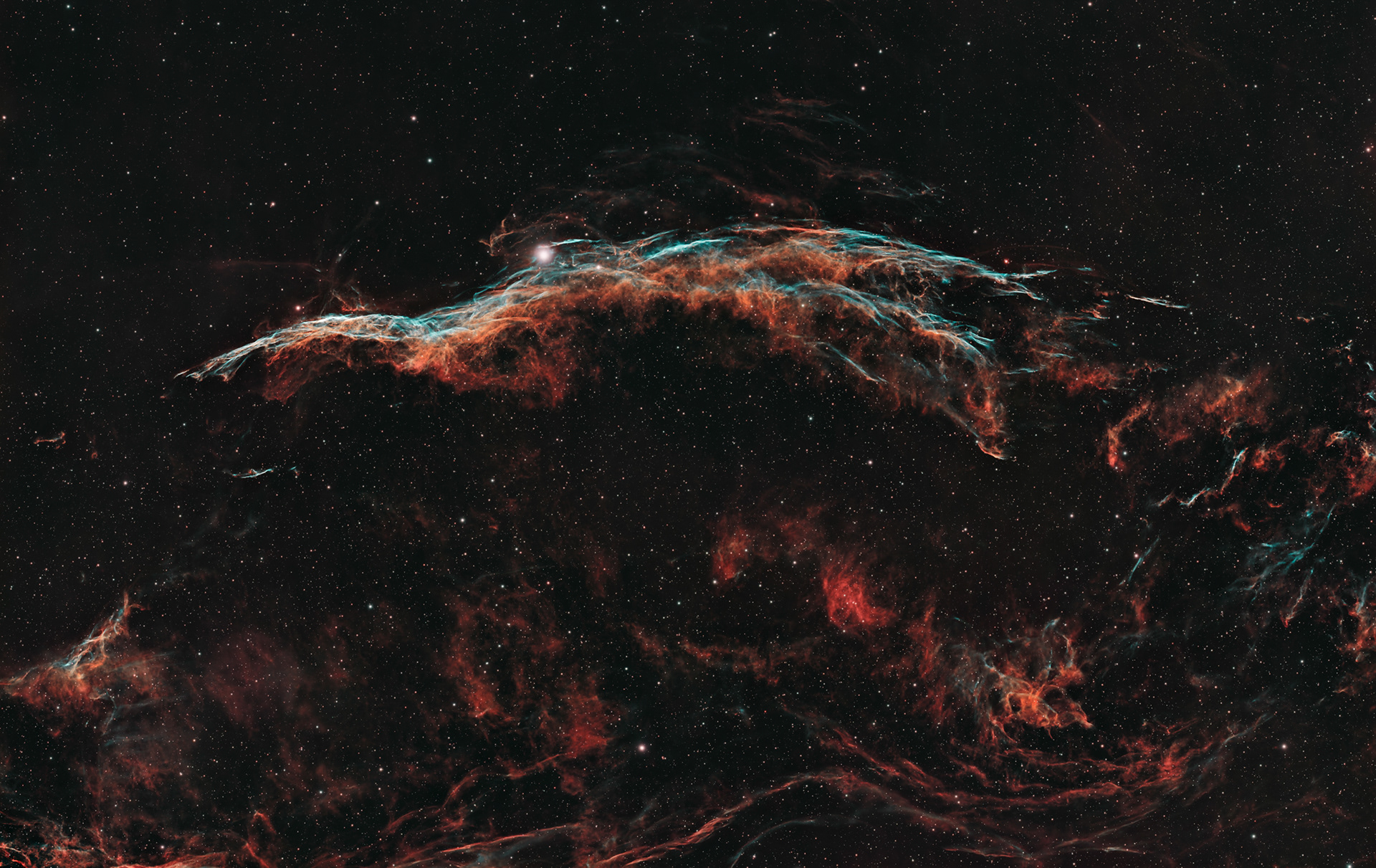 NGC6960 Western Veil Nebula © Irwin Seidman