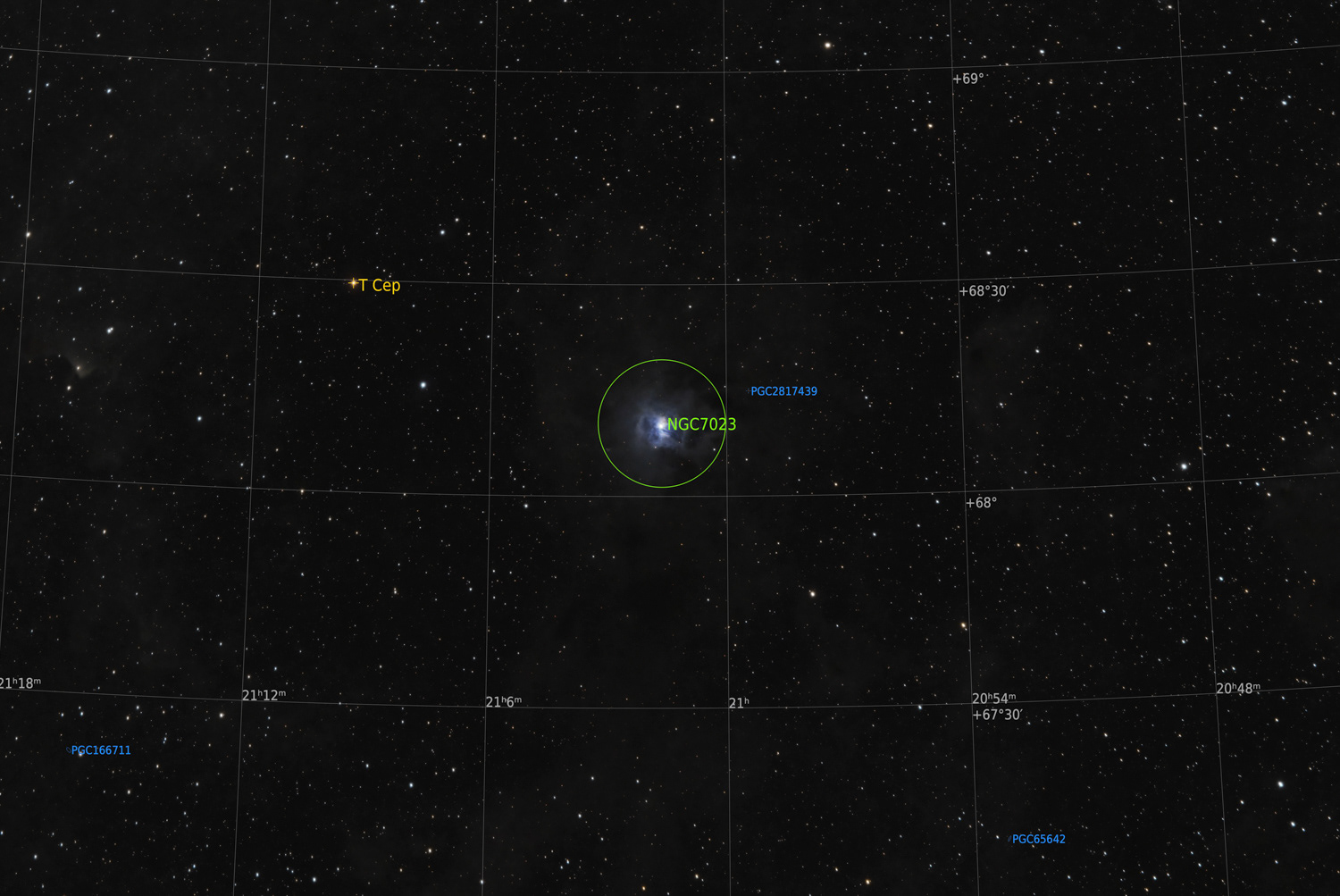 NGC 7023 Iris Nebula © Irwin Seidman