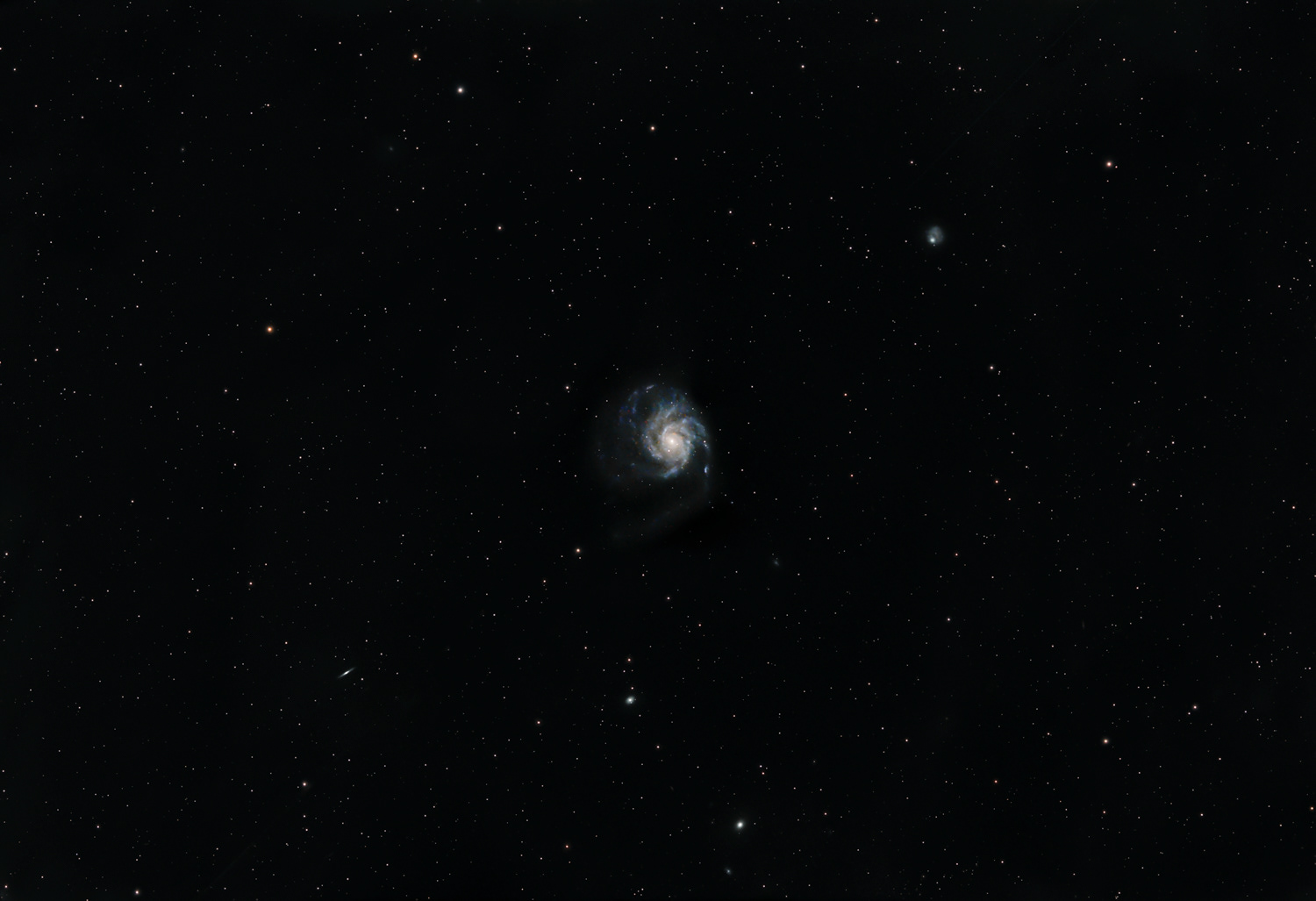M101 Pinwheel Galaxy © Irwin Seidman