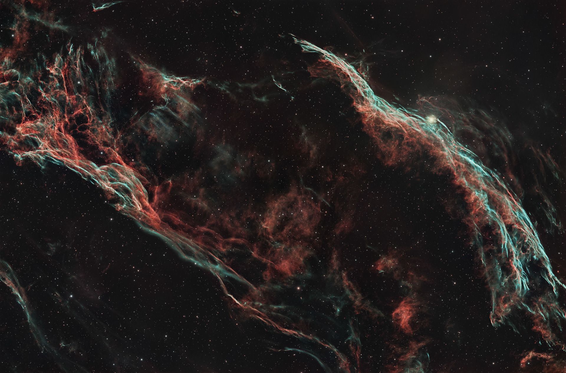 NGC6960 Western Veil Nebula © Irwin Seidman