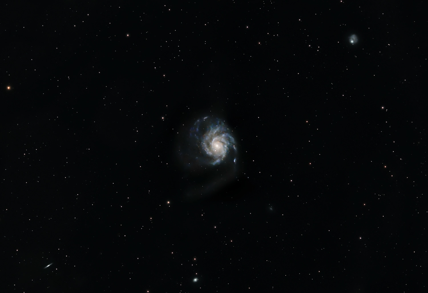 M101 Pinwheel Galaxy © Irwin Seidman