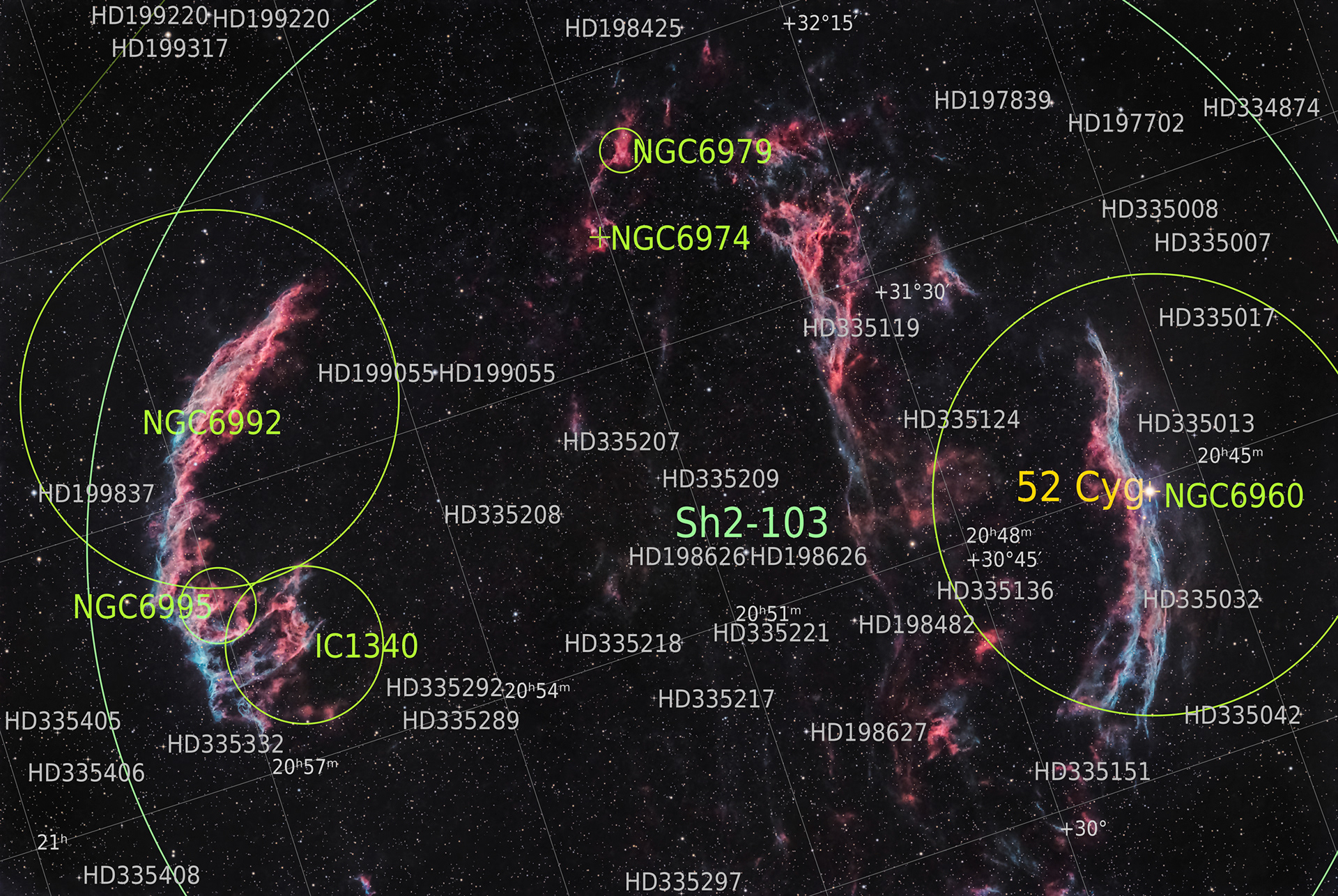 Cygnus Loop (Sh2-103) © Irwin Seidman