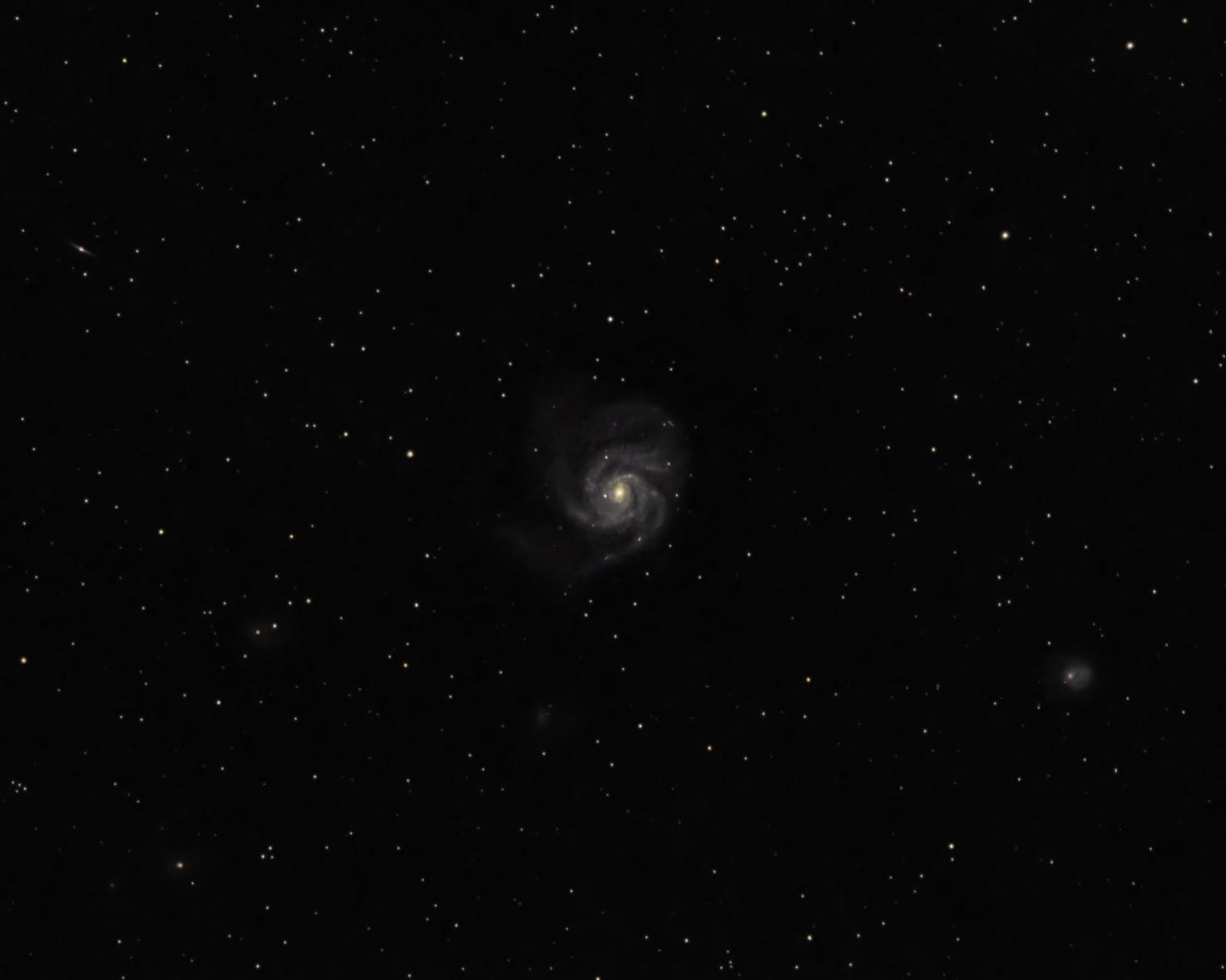 M101 • Pinwheel Galaxy © Irwin Seidman