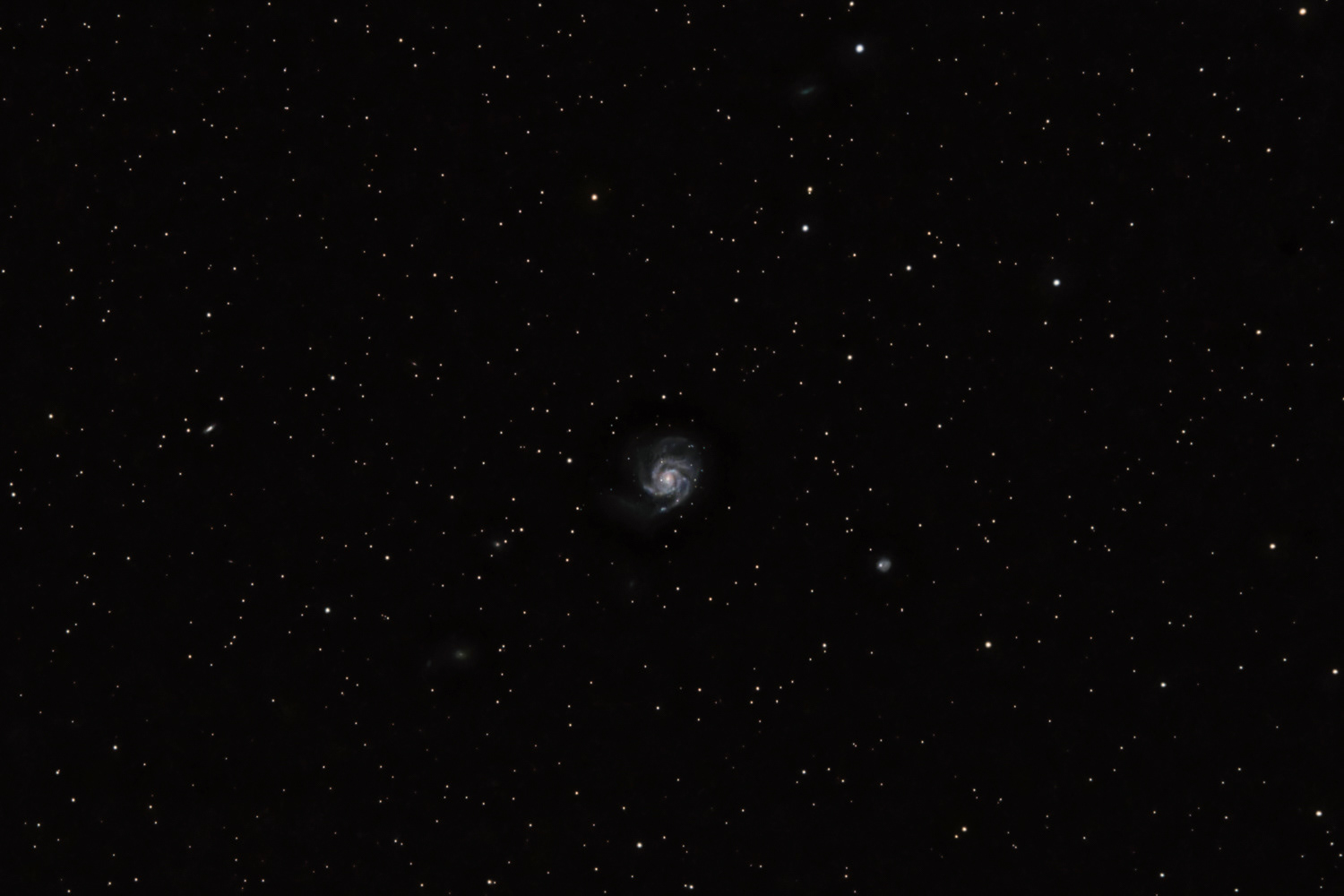 M101 • Pinwheel Galaxy © Irwin Seidman