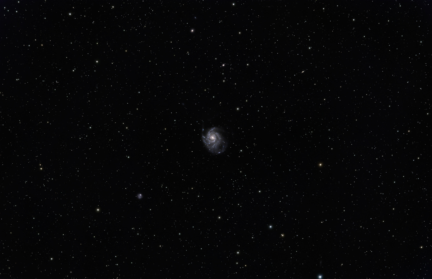 M101 Pinwheel Galaxy © Irwin Seidman