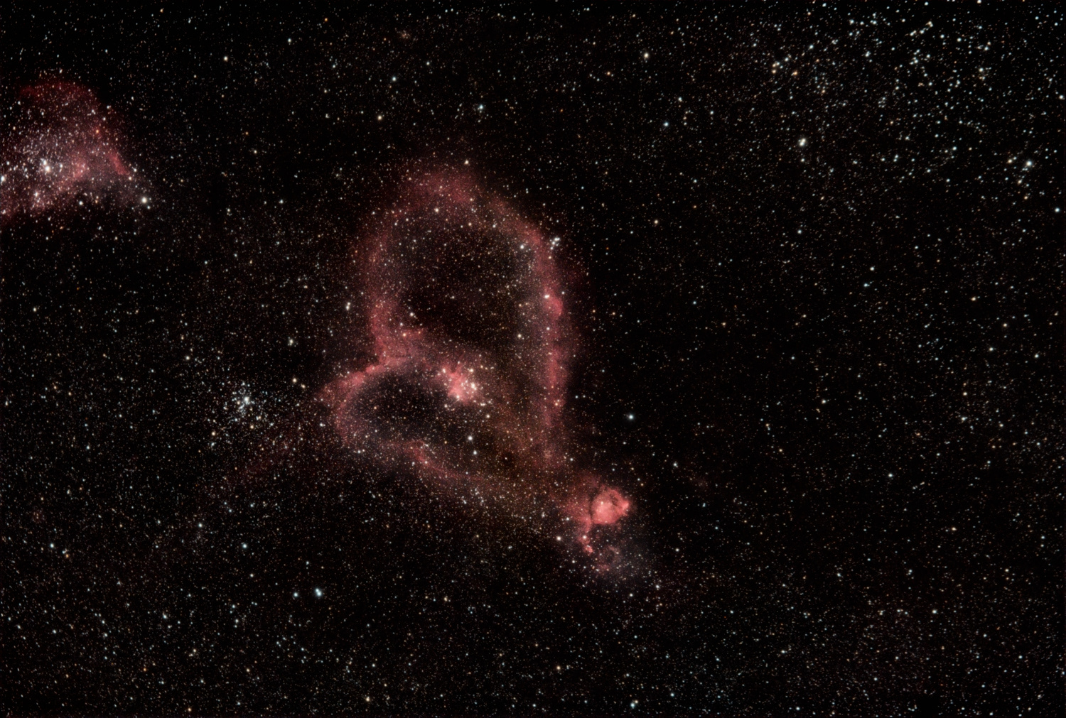 IC 1805 • Heart Nebula © Irwin Seidman