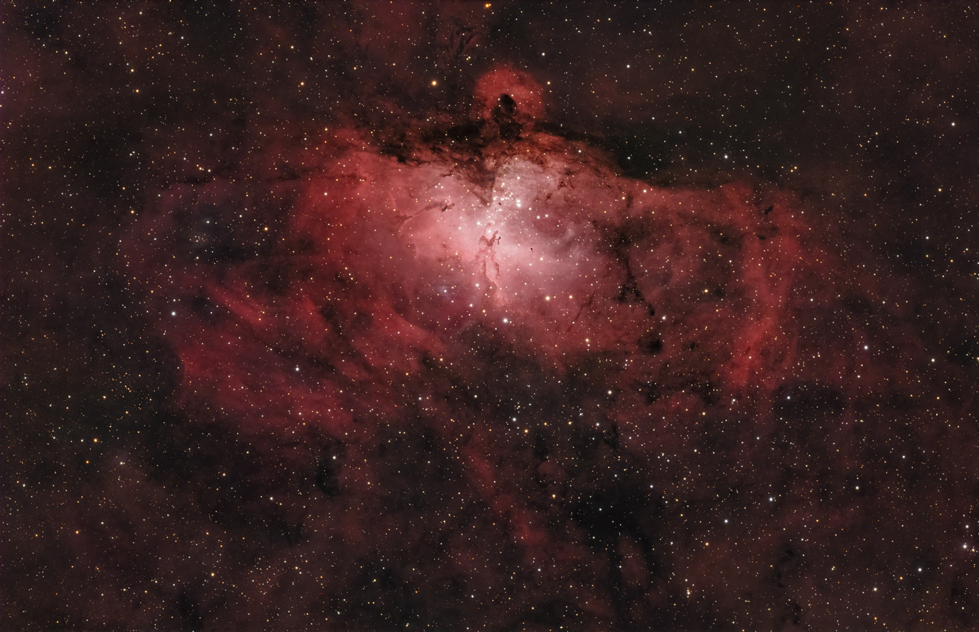 M16, the Eagle nebula © Irwin Seidman
