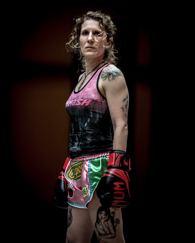 Championne de France muay thai