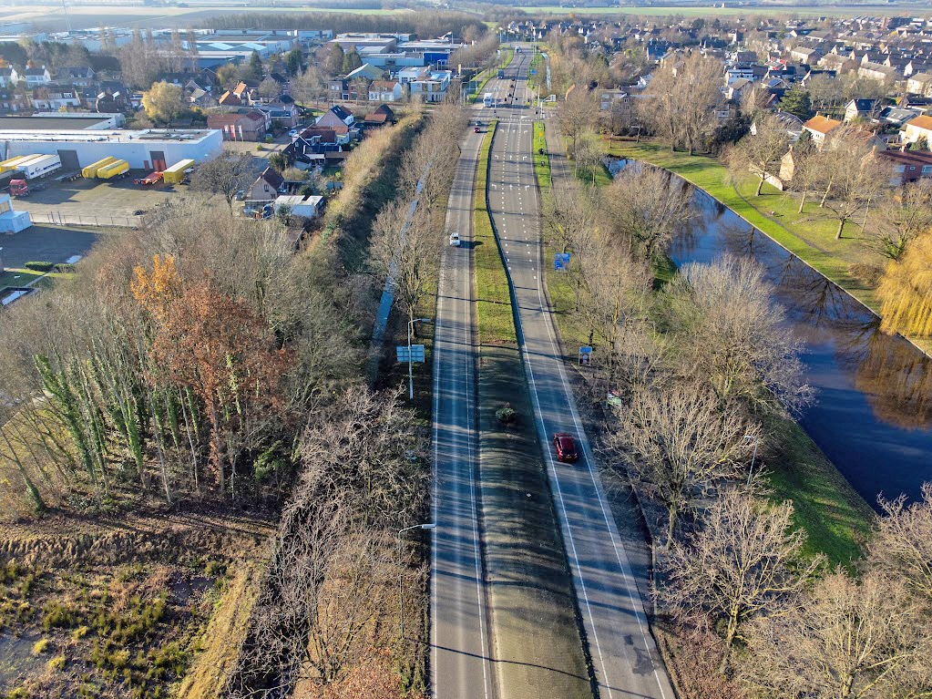 huidige situatie kruislandseweg