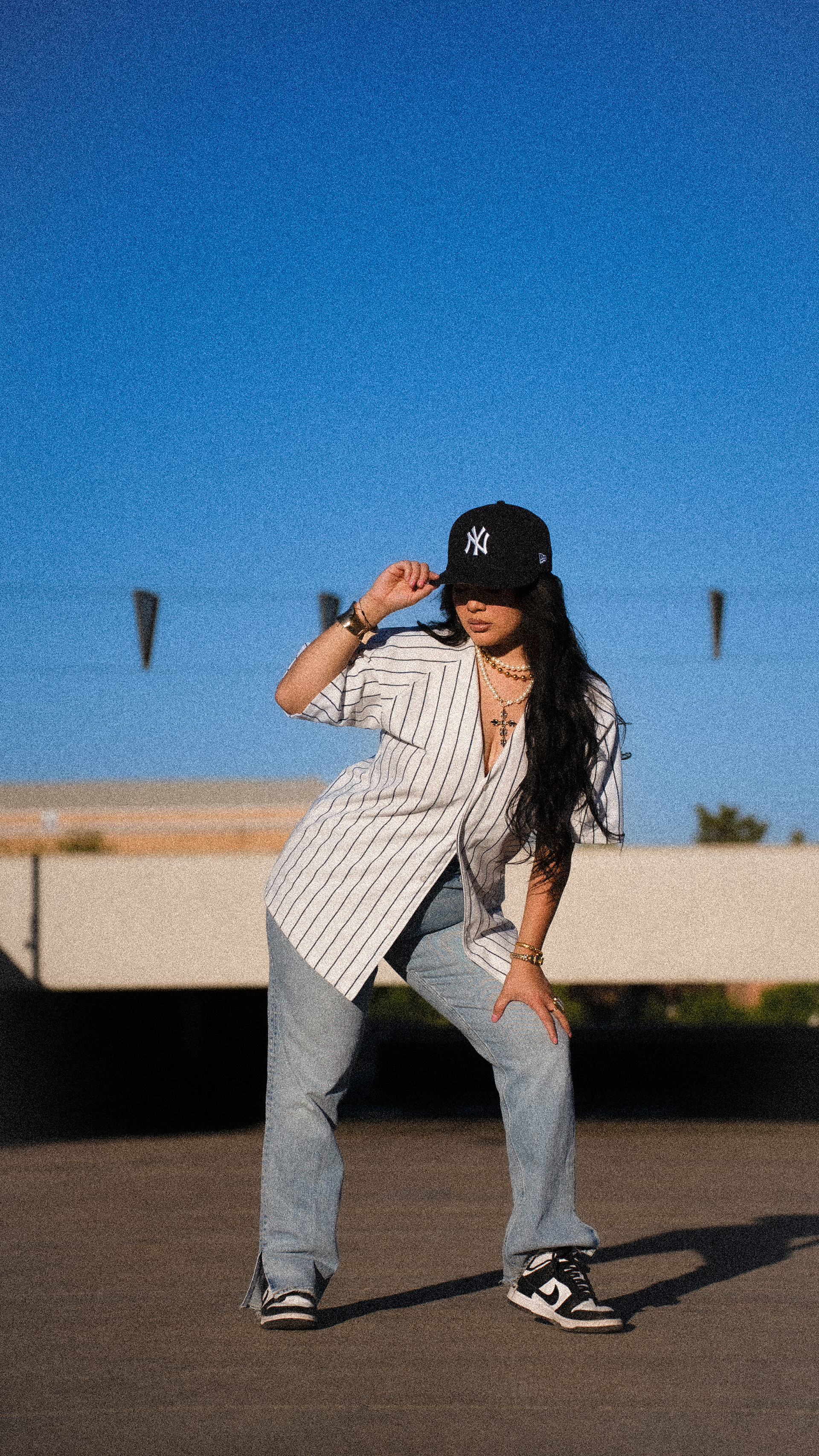 Yaneli downtown photoshoot