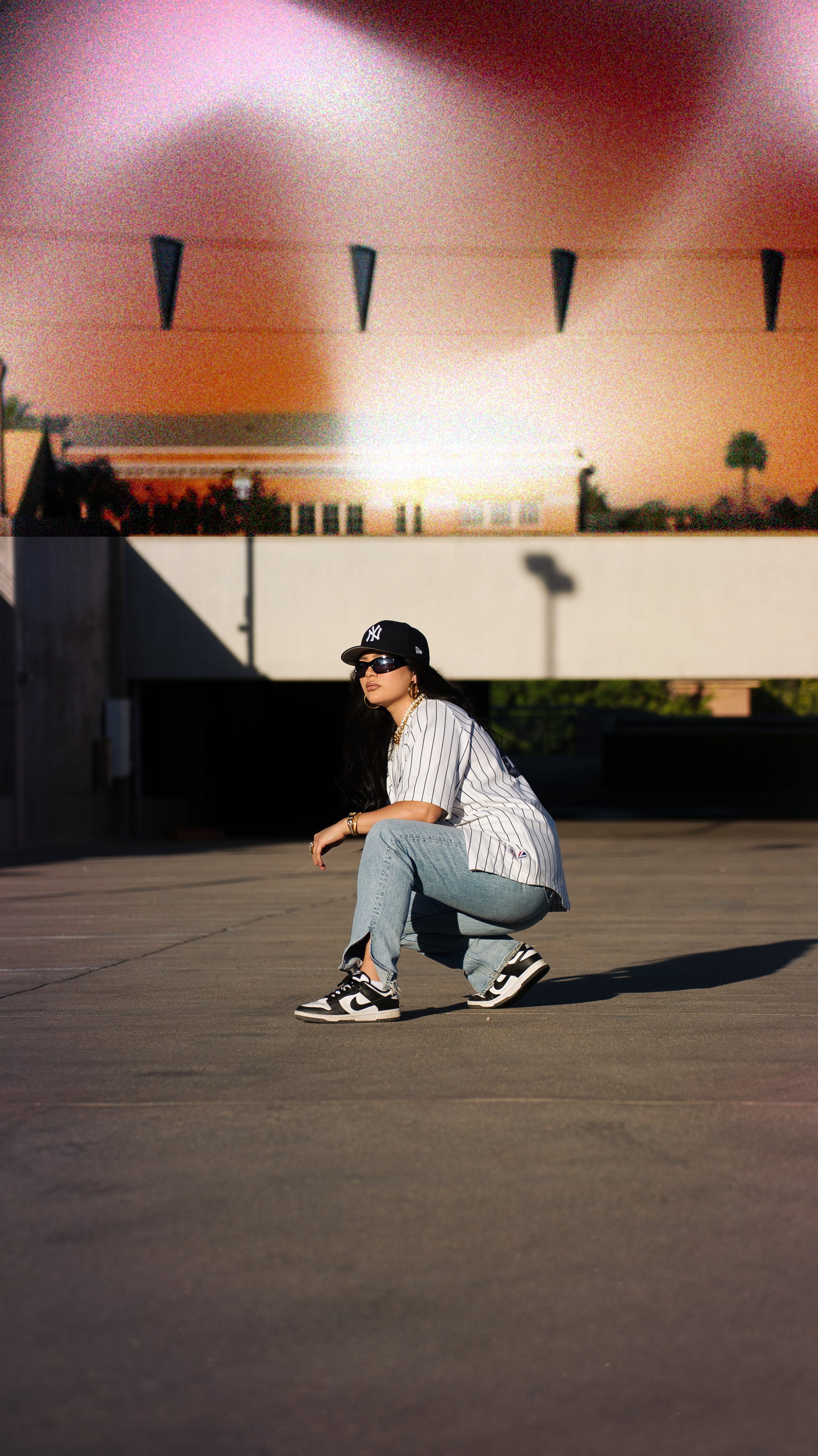 Yaneli downtown photoshoot