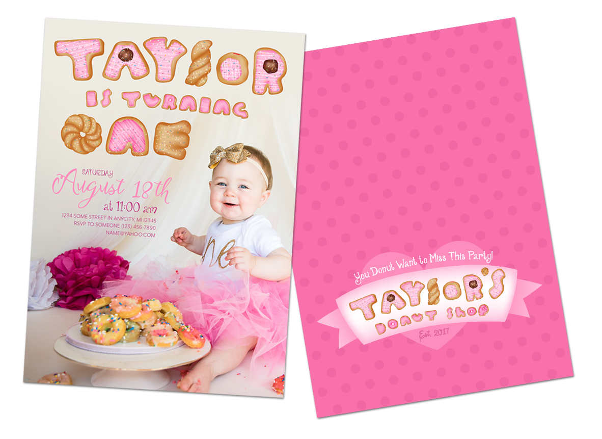 Invitation Front & Back