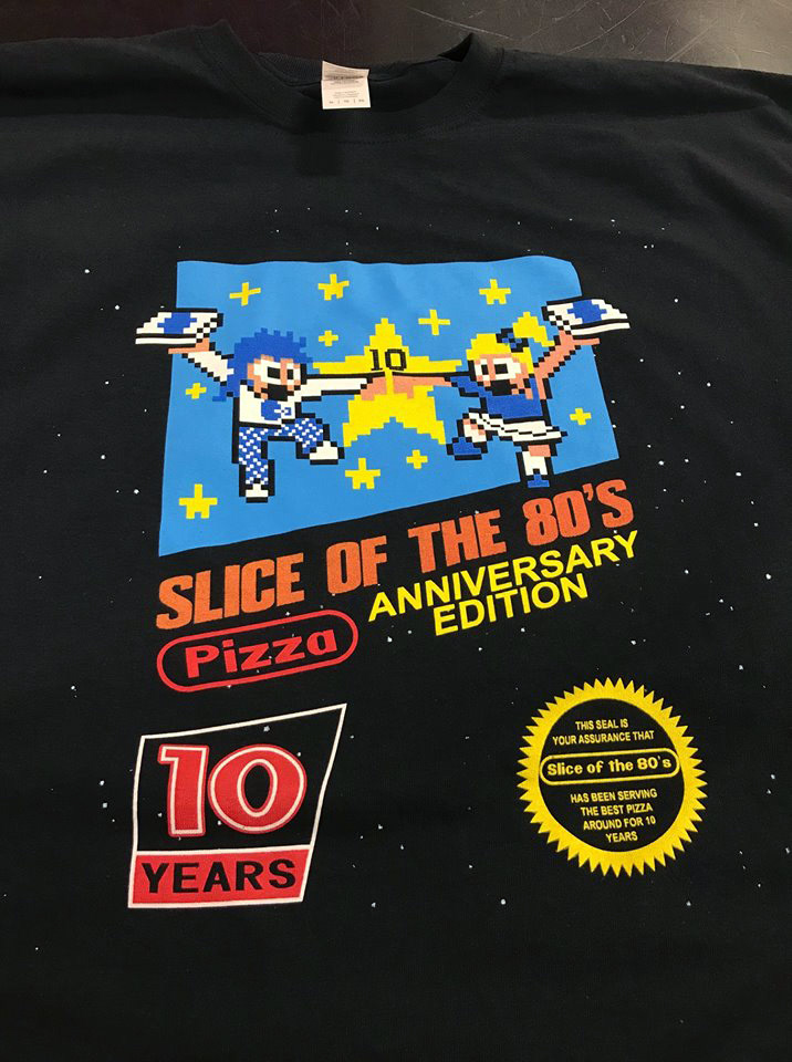 Slice of the 80's - Photo of Screen Print