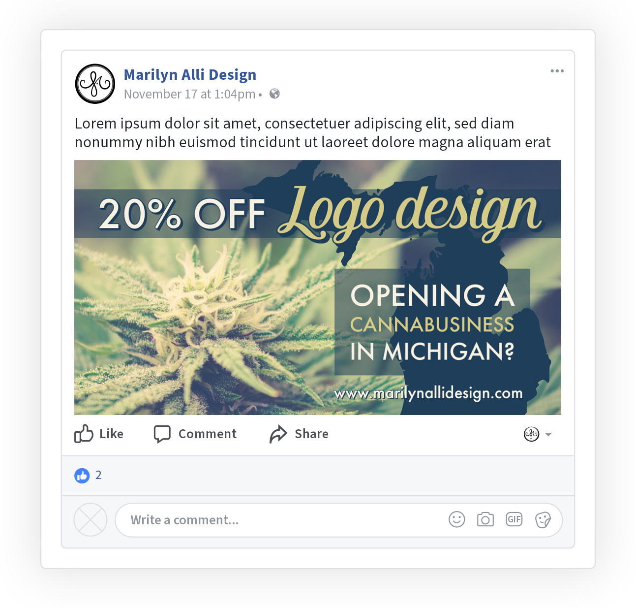 Reworked for Facebook