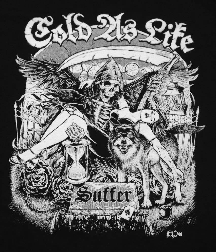 Suffer - Photo of Screen Print