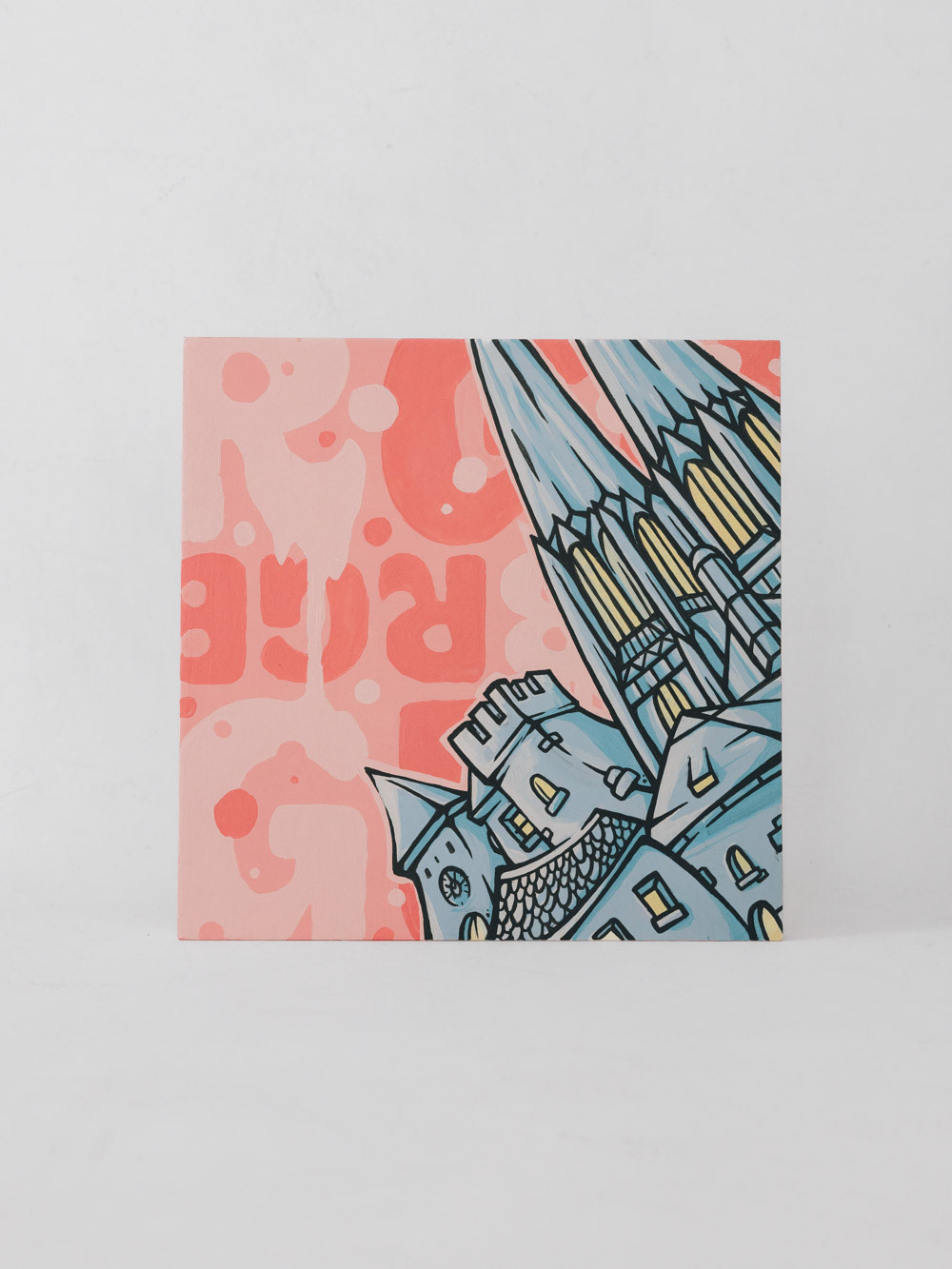 RGB#1 - 50 × 50 - Acryl on Wood