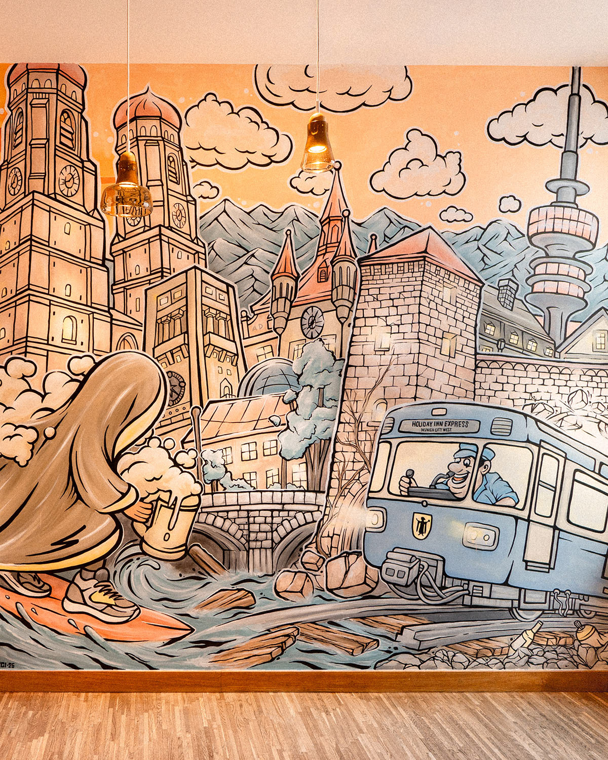 Mural 'Holiday Inn Munich'