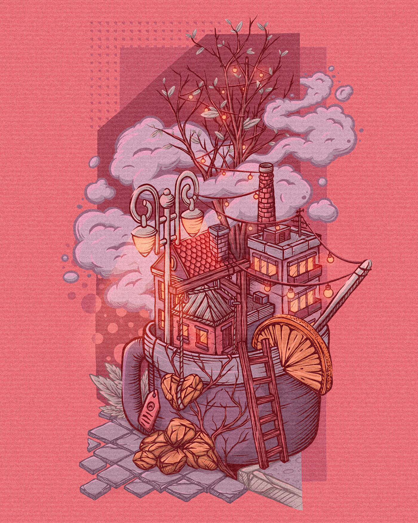 Illustration for a Christmas Card 