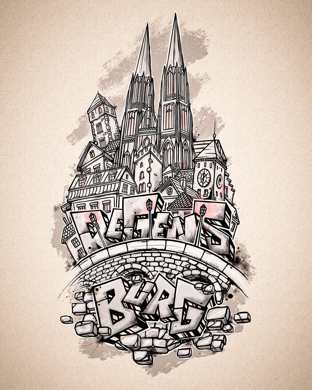 Illustration 'Regensburg'