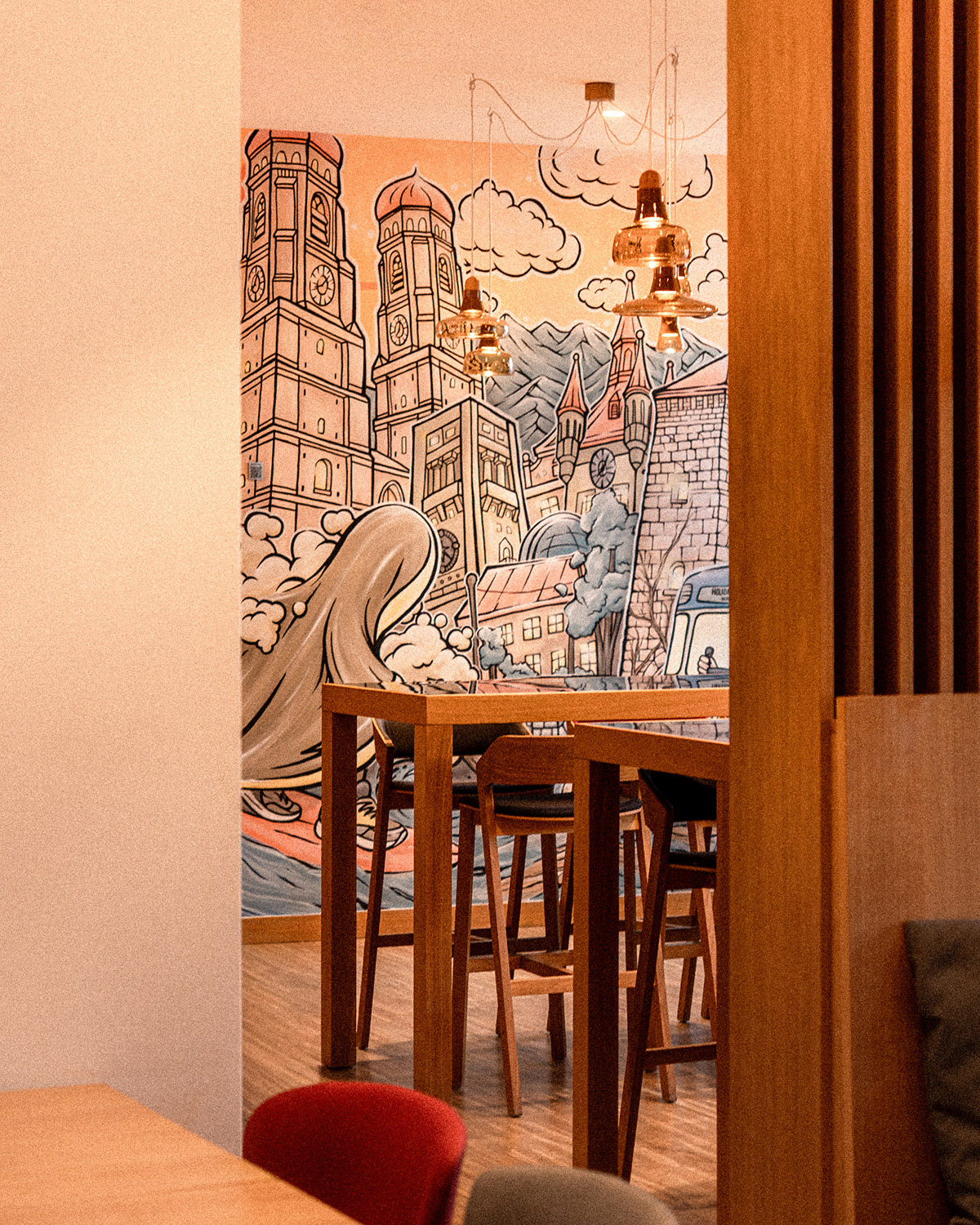 Mural 'Holiday Inn Munich'