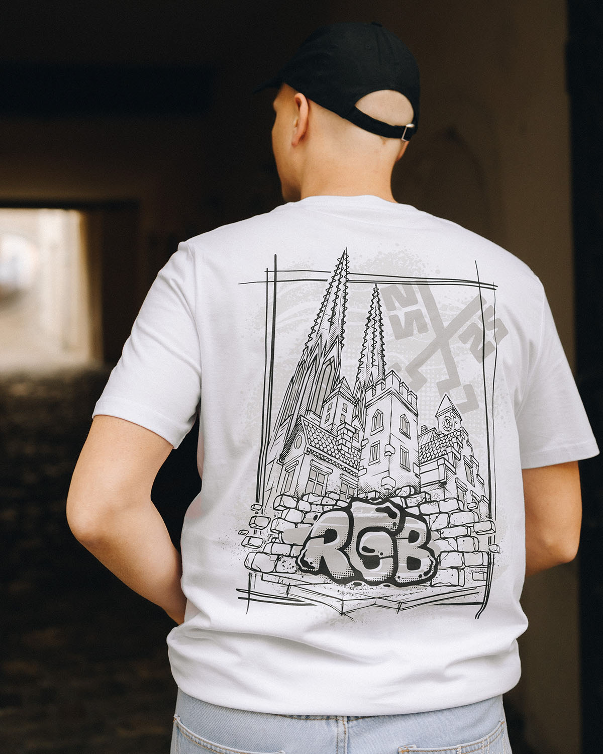 Illustration 'RGB Skyline' for Regensburg Erleben