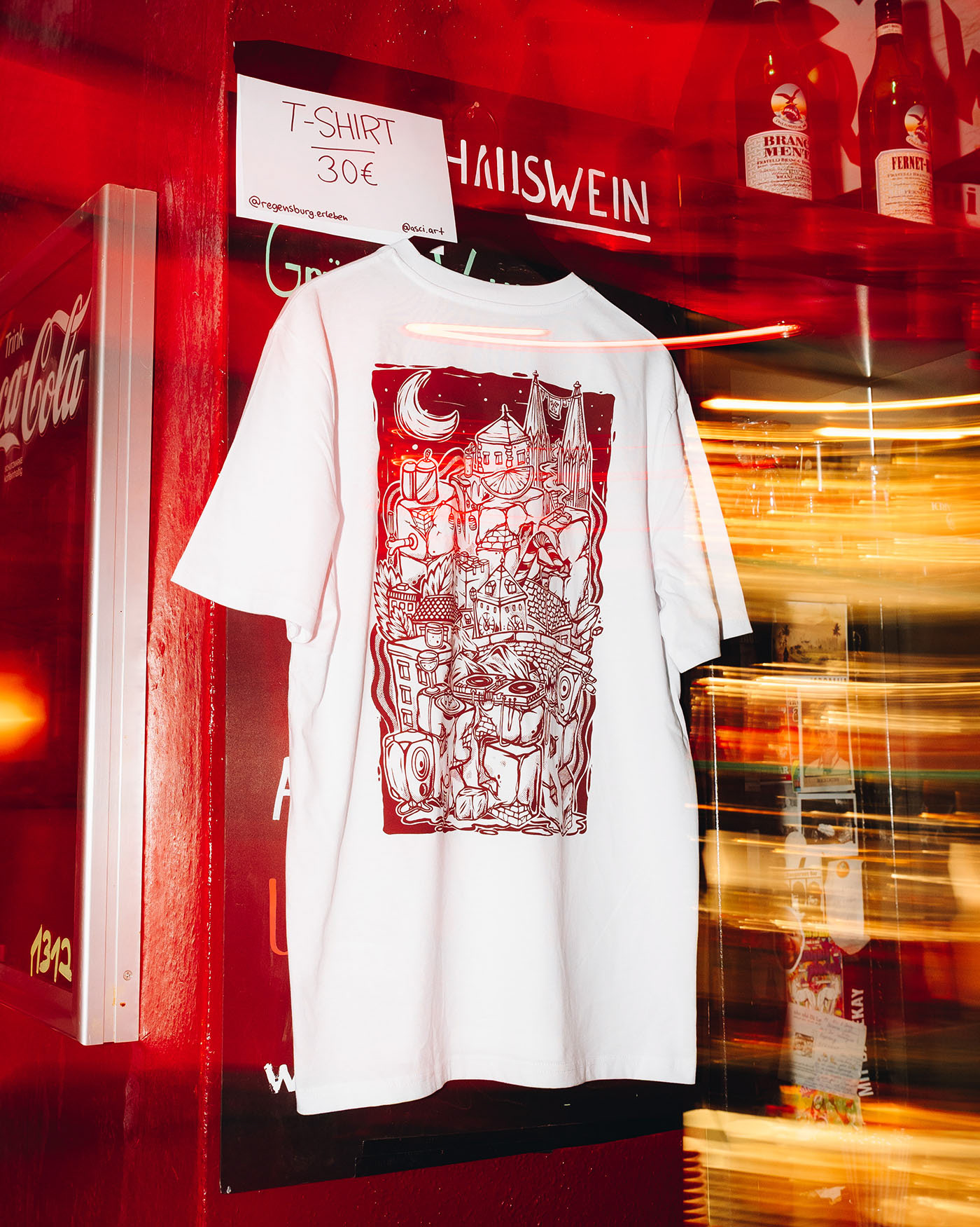 Shirt Design for NO7 Bar