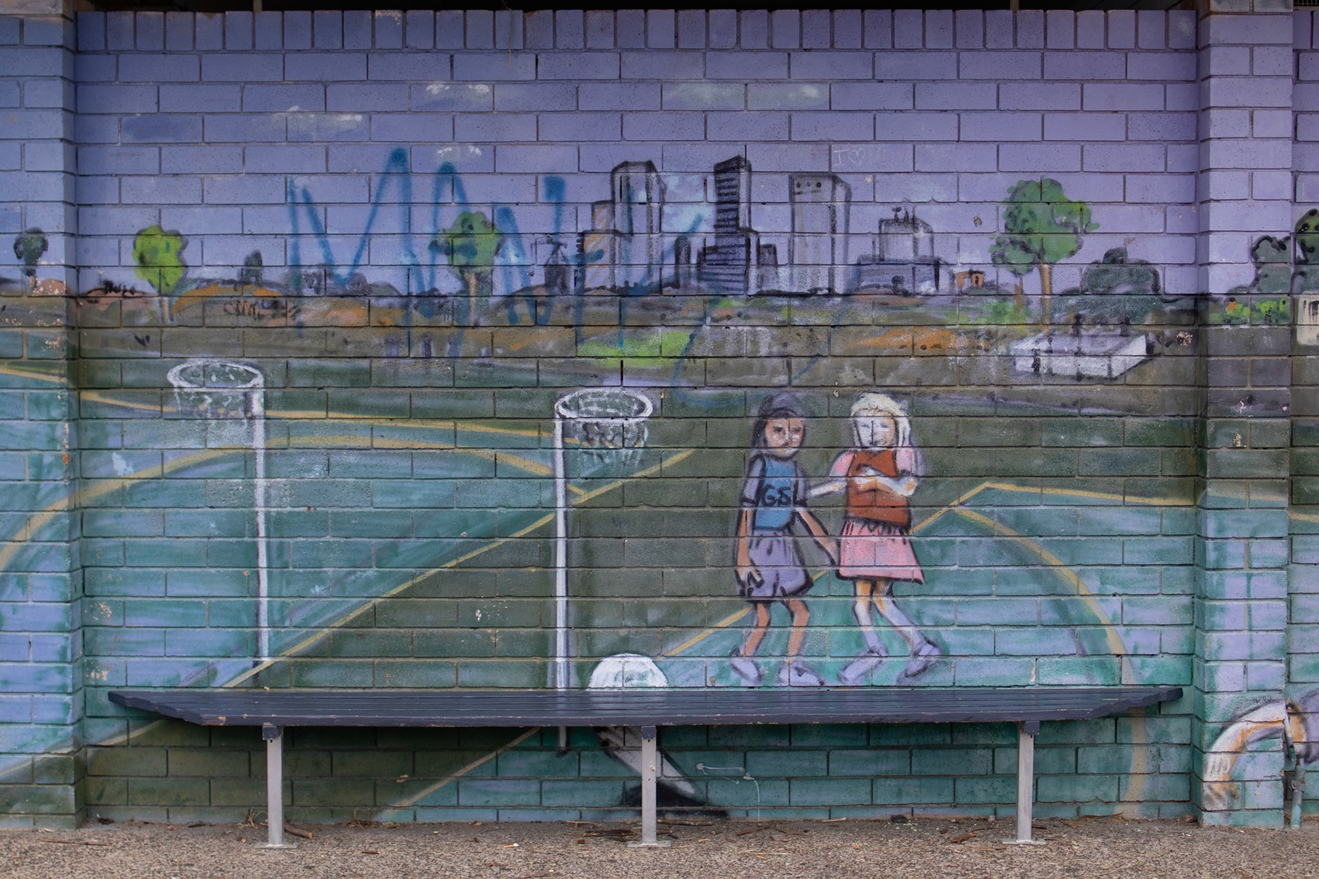 Mural at Wembley Park