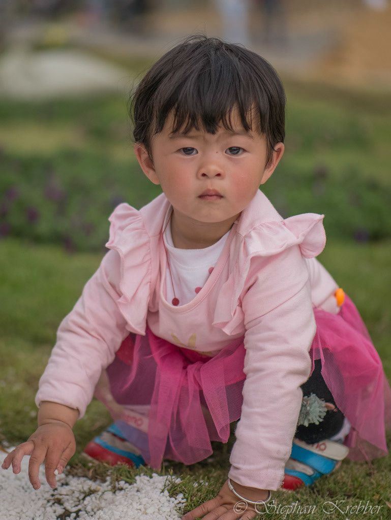 2015 - Playing with leaves - Shanghai / China