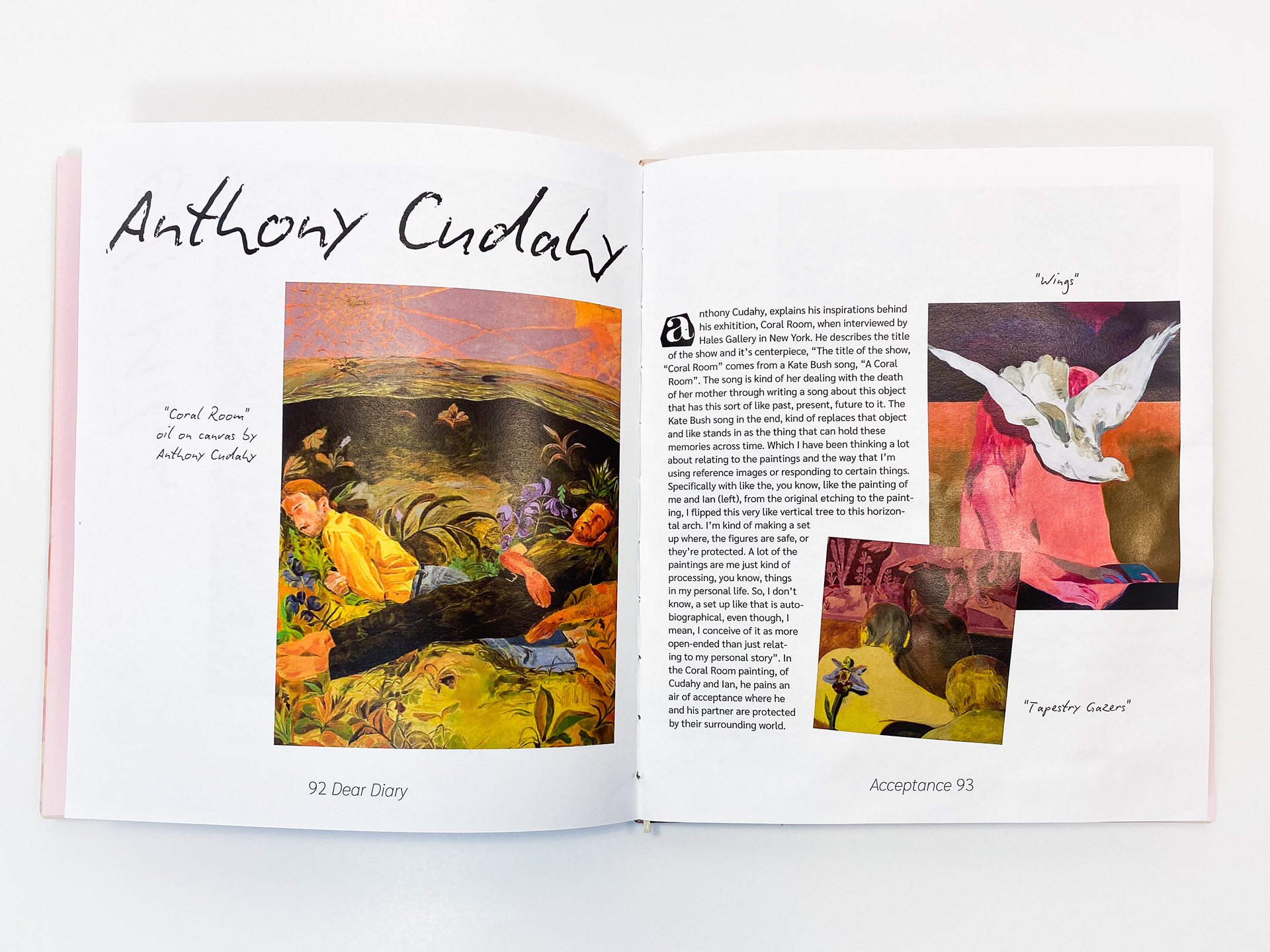 Anthony Cudahy Bio Spread
