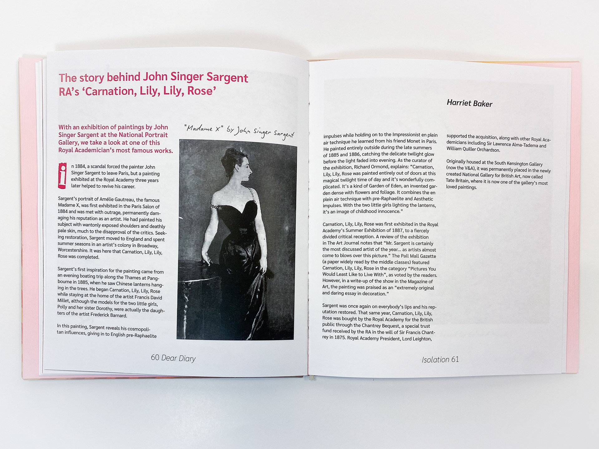 Article Spread