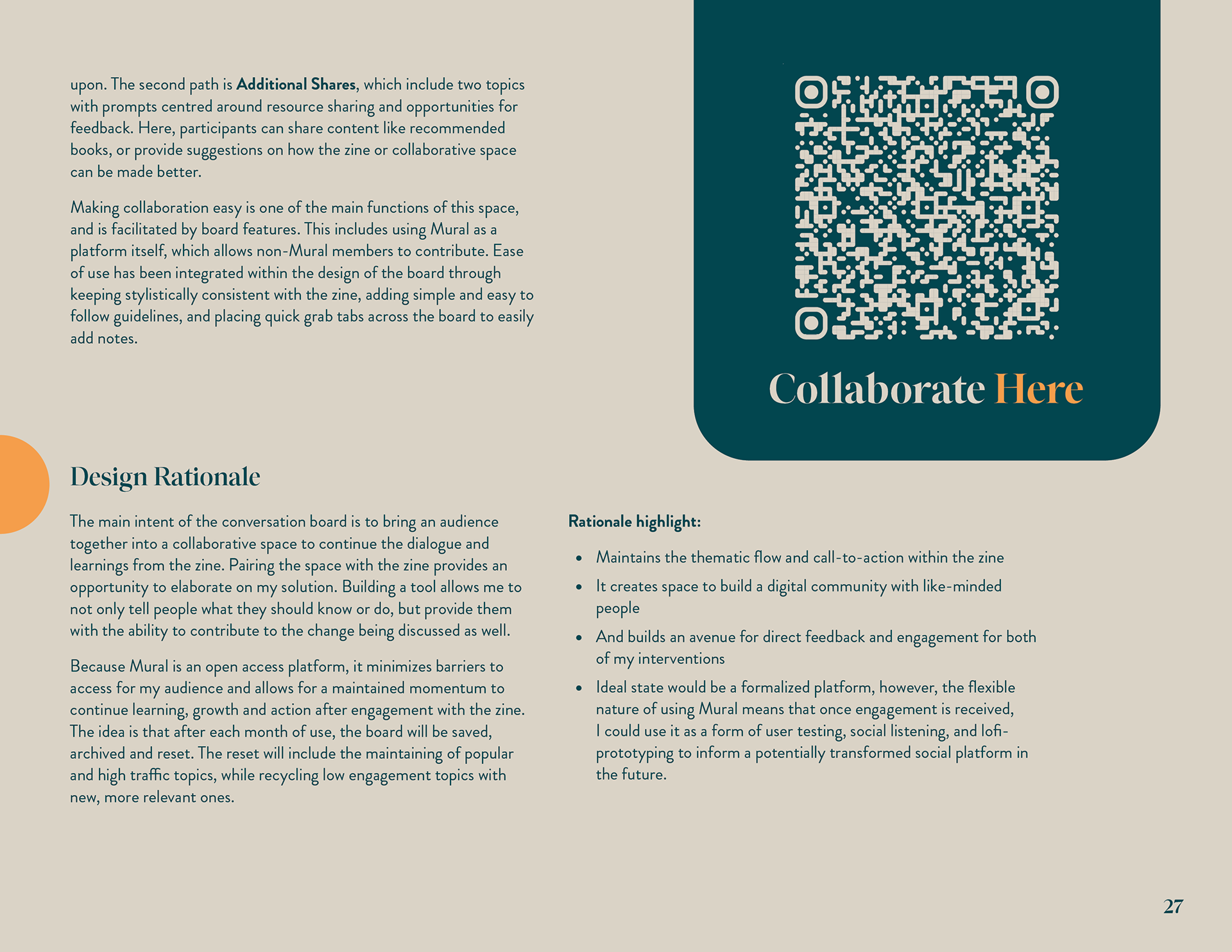 To Read In Colour Report; Design Solution: Collaborative Conversation Boards