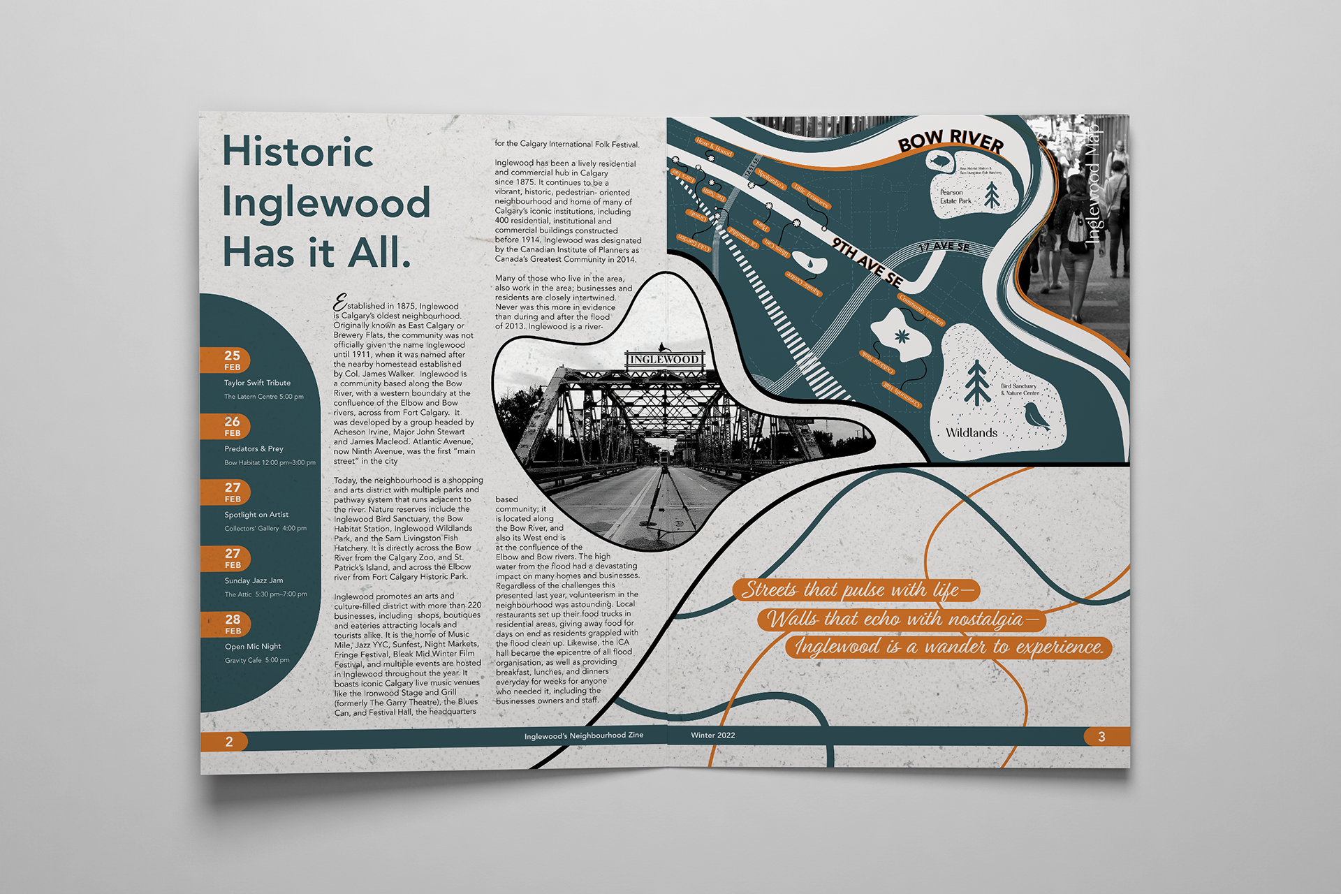 Inglewood Newsletter: Inside Spread One