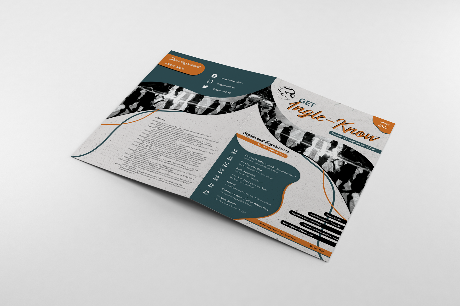 Inglewood Newsletter: Front/Back Cover